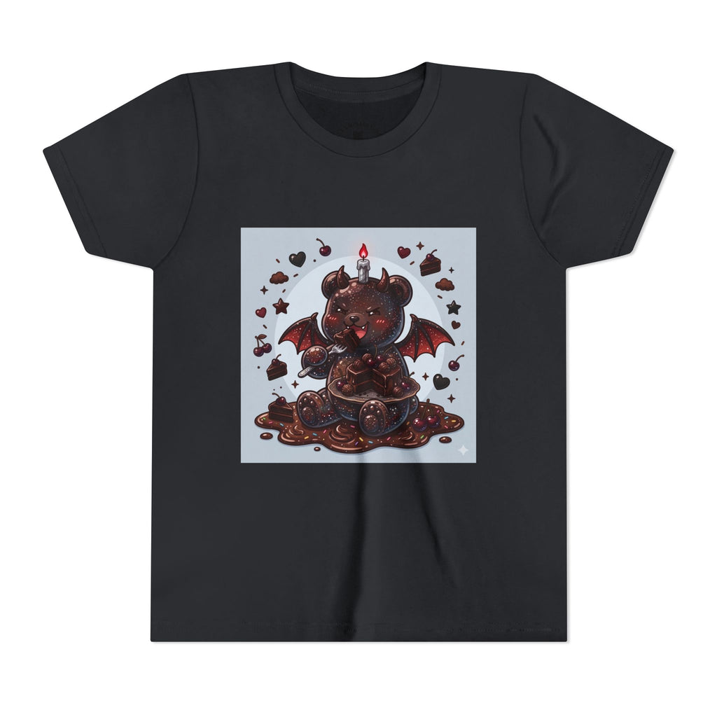 Devils Food Cake, Fudge Gooey Gummy Bear Youth Shirt