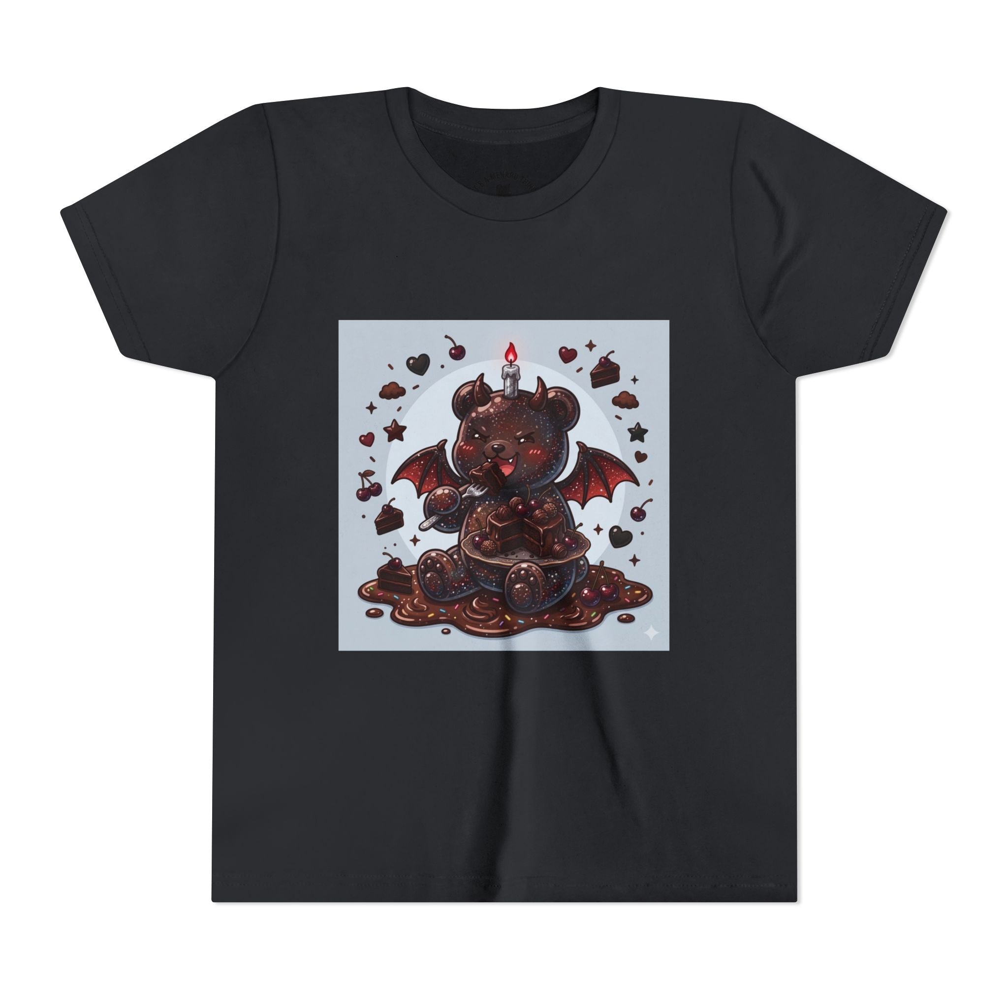 Devils Food Cake, Fudge Gooey Gummy Bear Youth Shirt