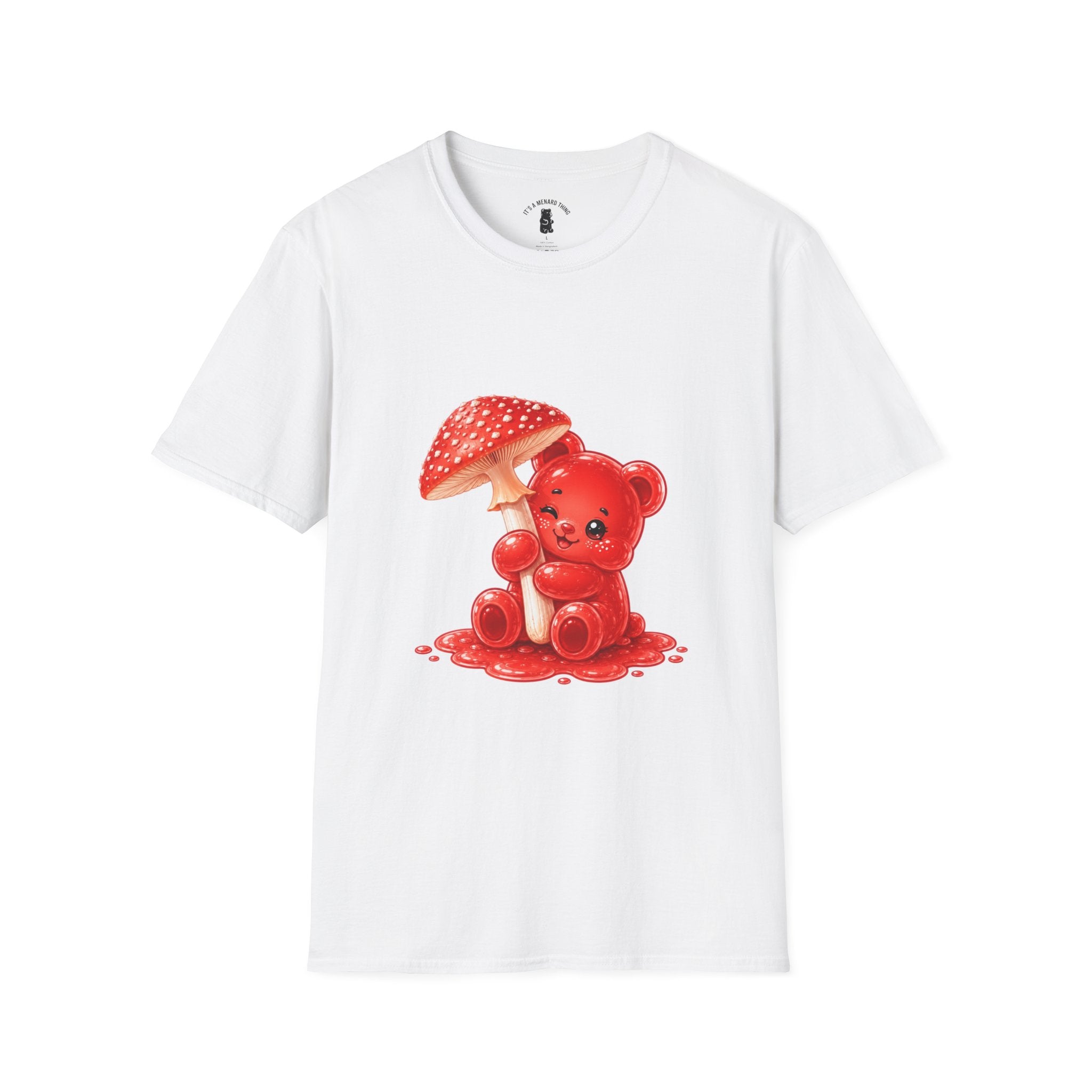The Fly Agaric Fungi Special, Red Oozy Bear Gummy Friend- Graphic Shirt