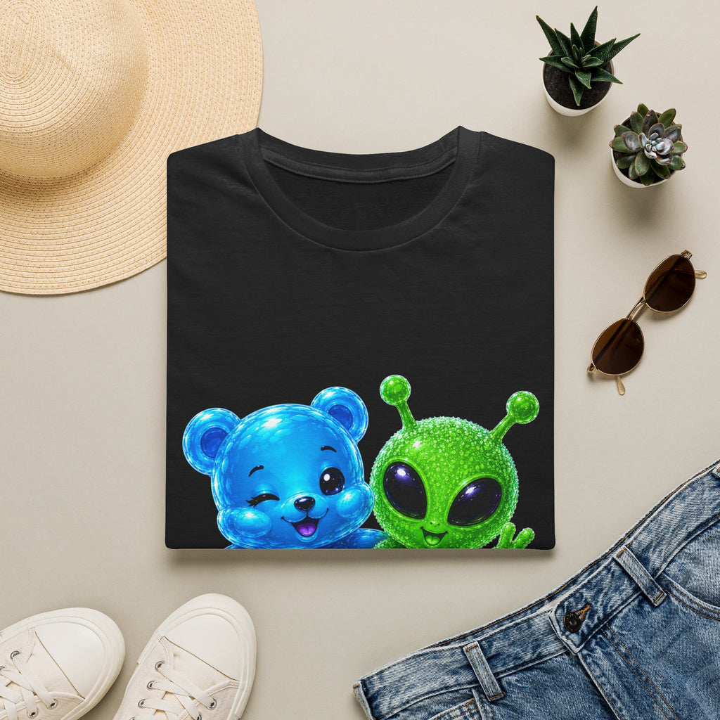 We Come in Peace, Oozy Bear & Alien Special Addition- Graphic Shirt