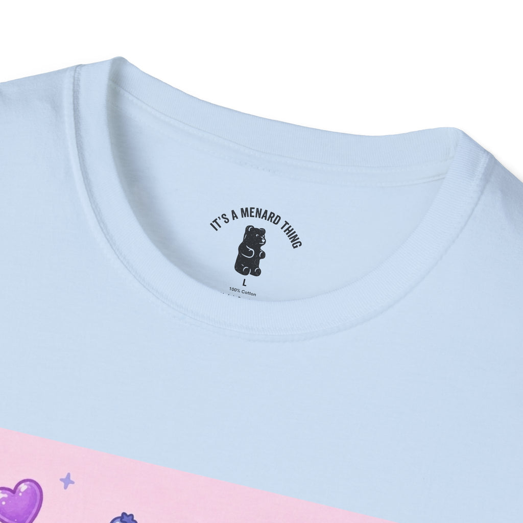 Blueberry Danish Gooey Gummy Bear— Cozy Cute Design