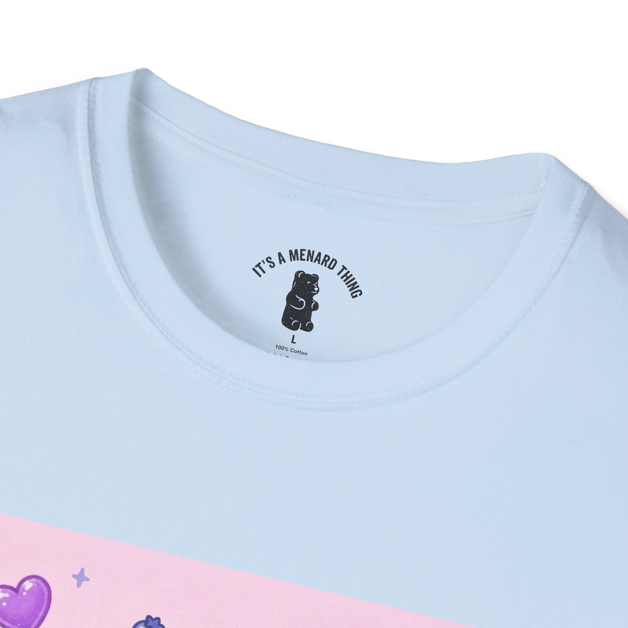 Blueberry Danish Gooey Gummy Bear— Cozy Cute Design