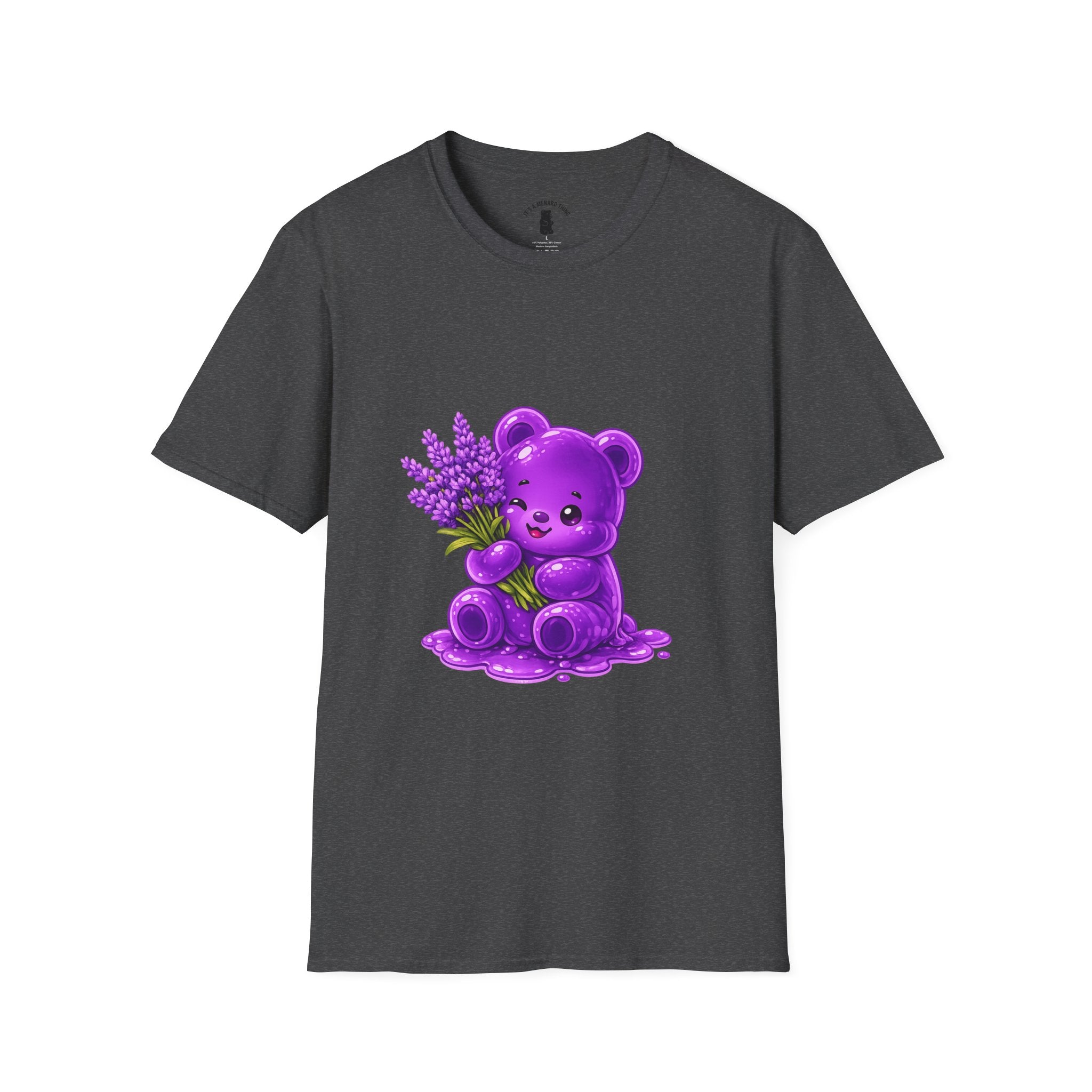 Special Lavender flower, Oozy Bear Gummy Friend- Graphic Shirt