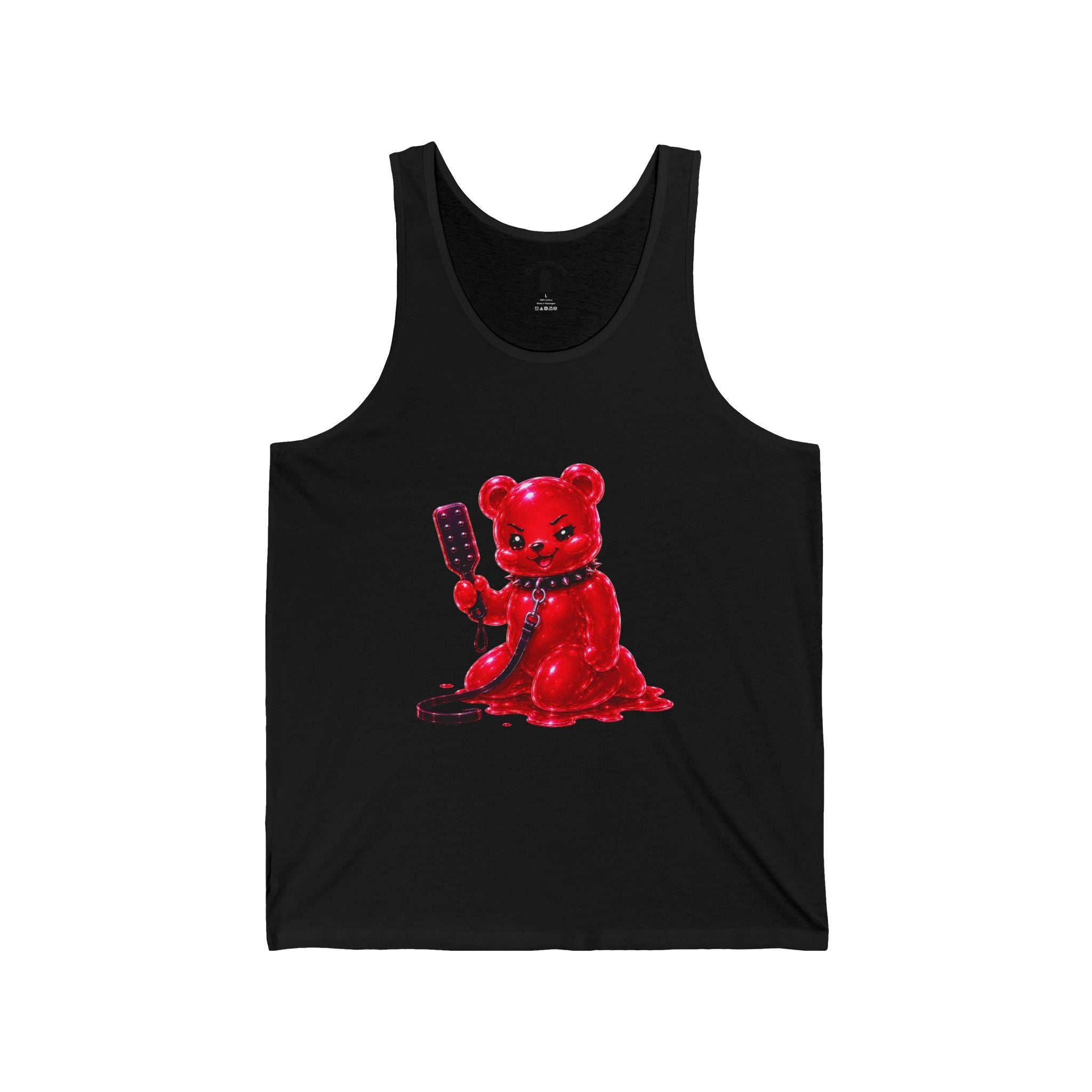 Red Oozy Bear Special Addition, Very Naughty- Graphic Tank Top (Adults Only!)