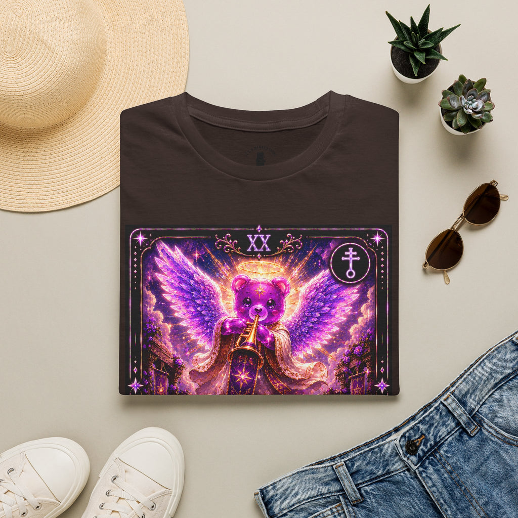 Judgment Tarot Mystic Purple Angel Oozy Bear Gummy Special Addition- Graphic Shirt