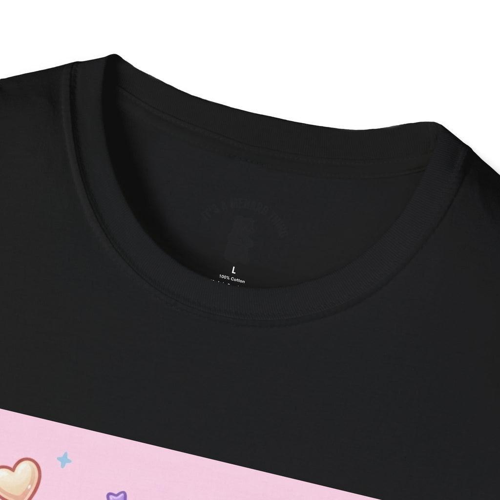 Coconut Milk Gooey Gummy Bear T-Shirt — Kawaii Dessert Graphic Tee