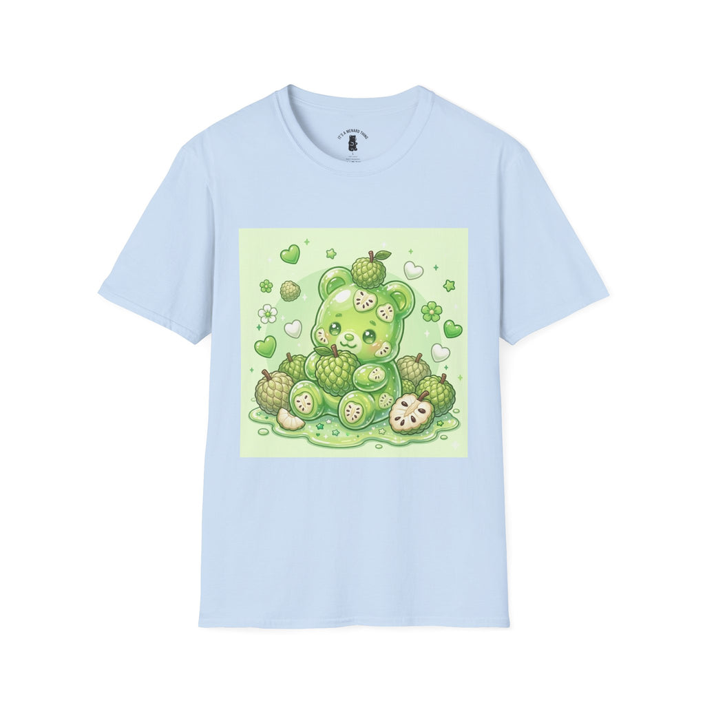 Yummy Ripe Sugar Apple, Exotic Oozy Gummy Bear- Kawaii Graphic Shirt