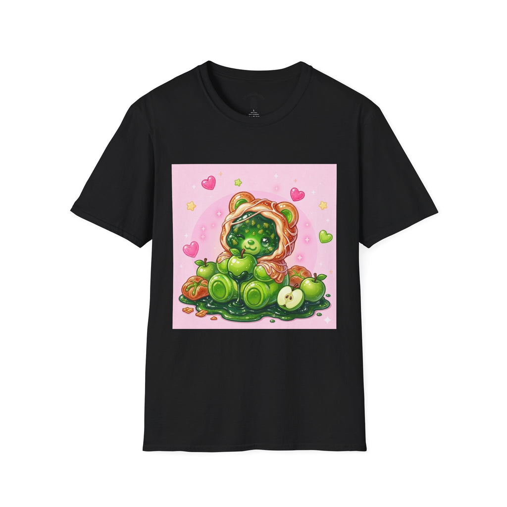 Green Apple Danish Gooey Gummy Bear — Kawaii Graphic Tee