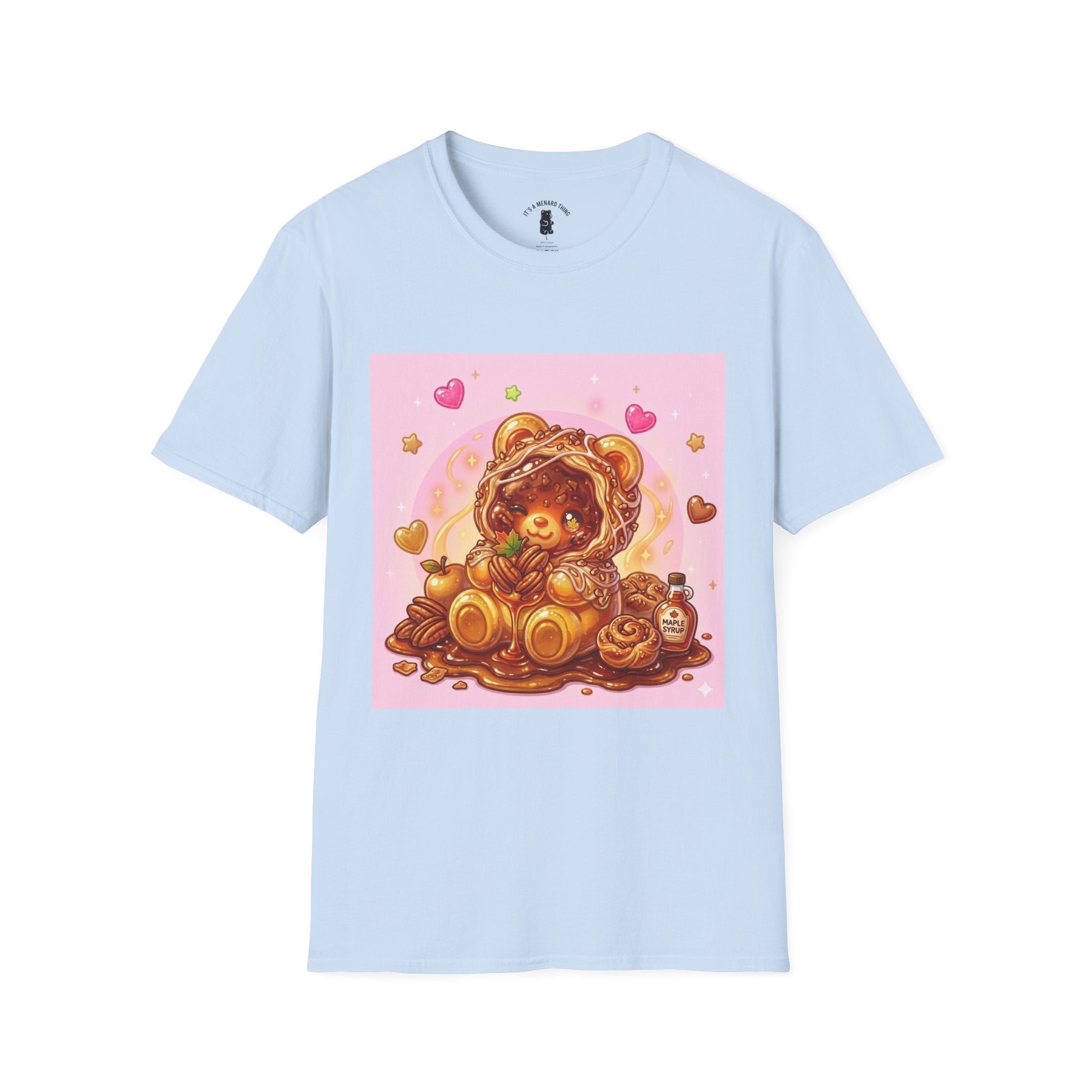 Maple Pecan Danish Gooey Gummy Bear — Kawaii Graphic T-Shirt