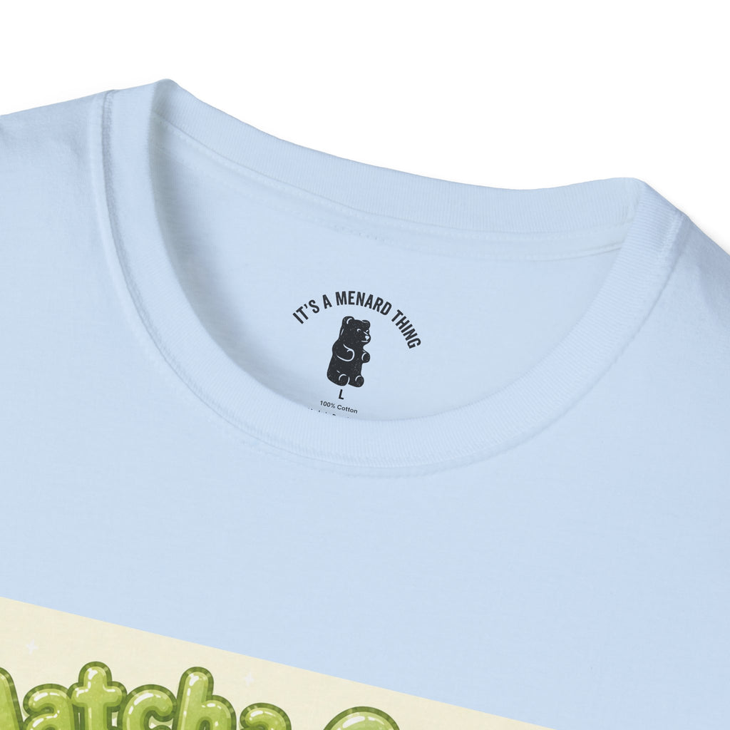 Matcha Cream Gooey Gummy Bear — Cute Green Tea Kawaii Graphic Tee