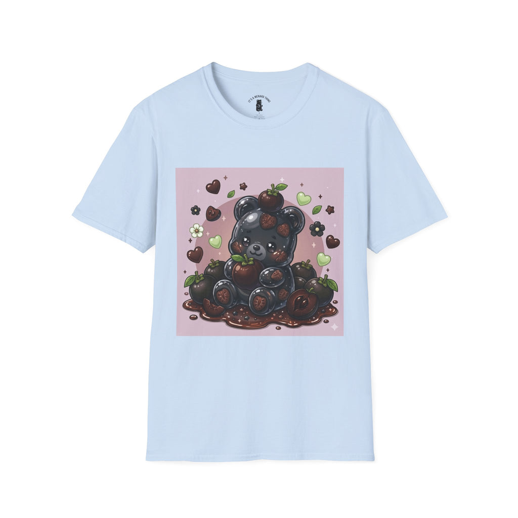 Special Black Sapote Fruit, Exotic Oozy Gummy Bear — Kawaii Graphic Shirt