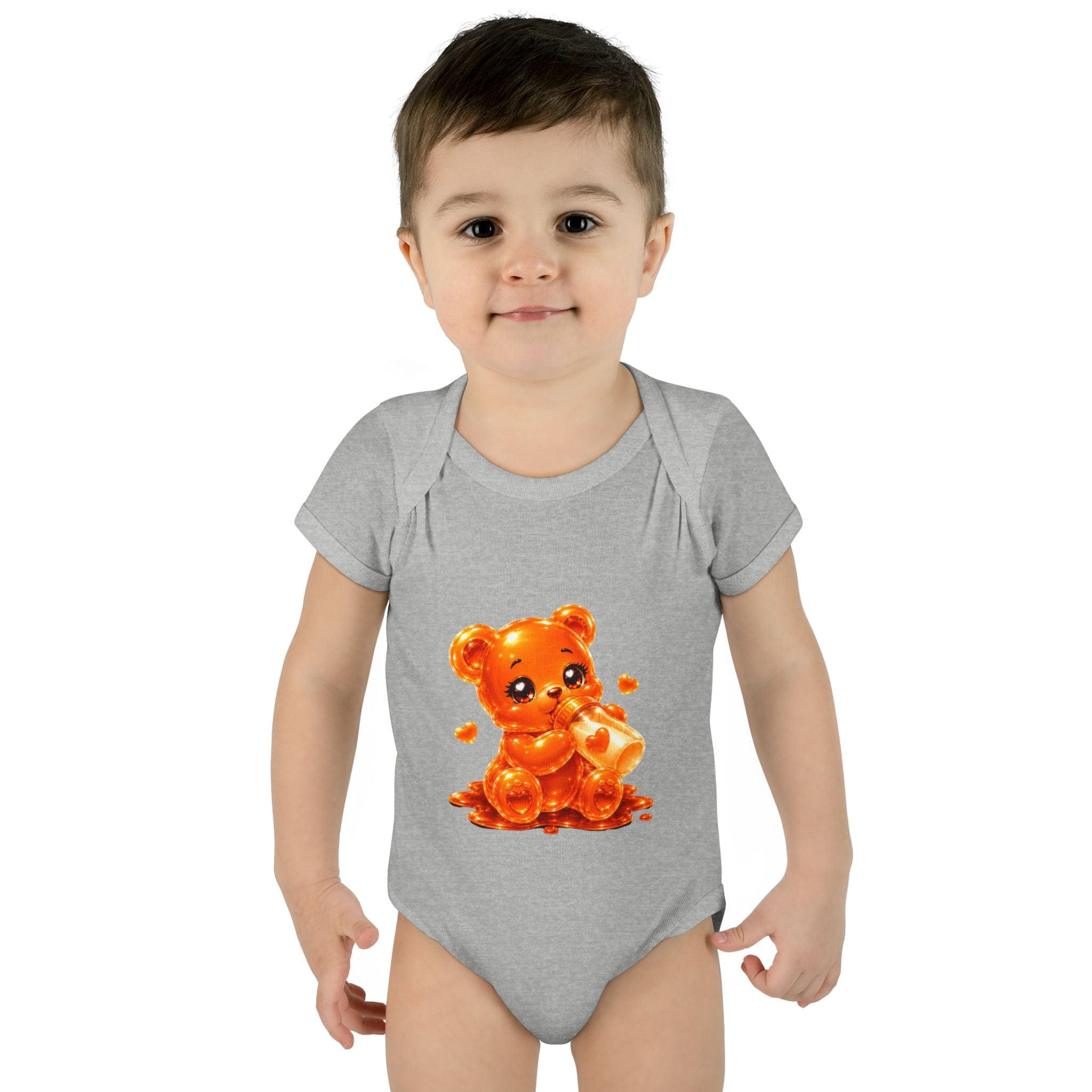Snack Time, Oozy Baby Gummy Bear Cutie Special Addition- Graphic Onesie