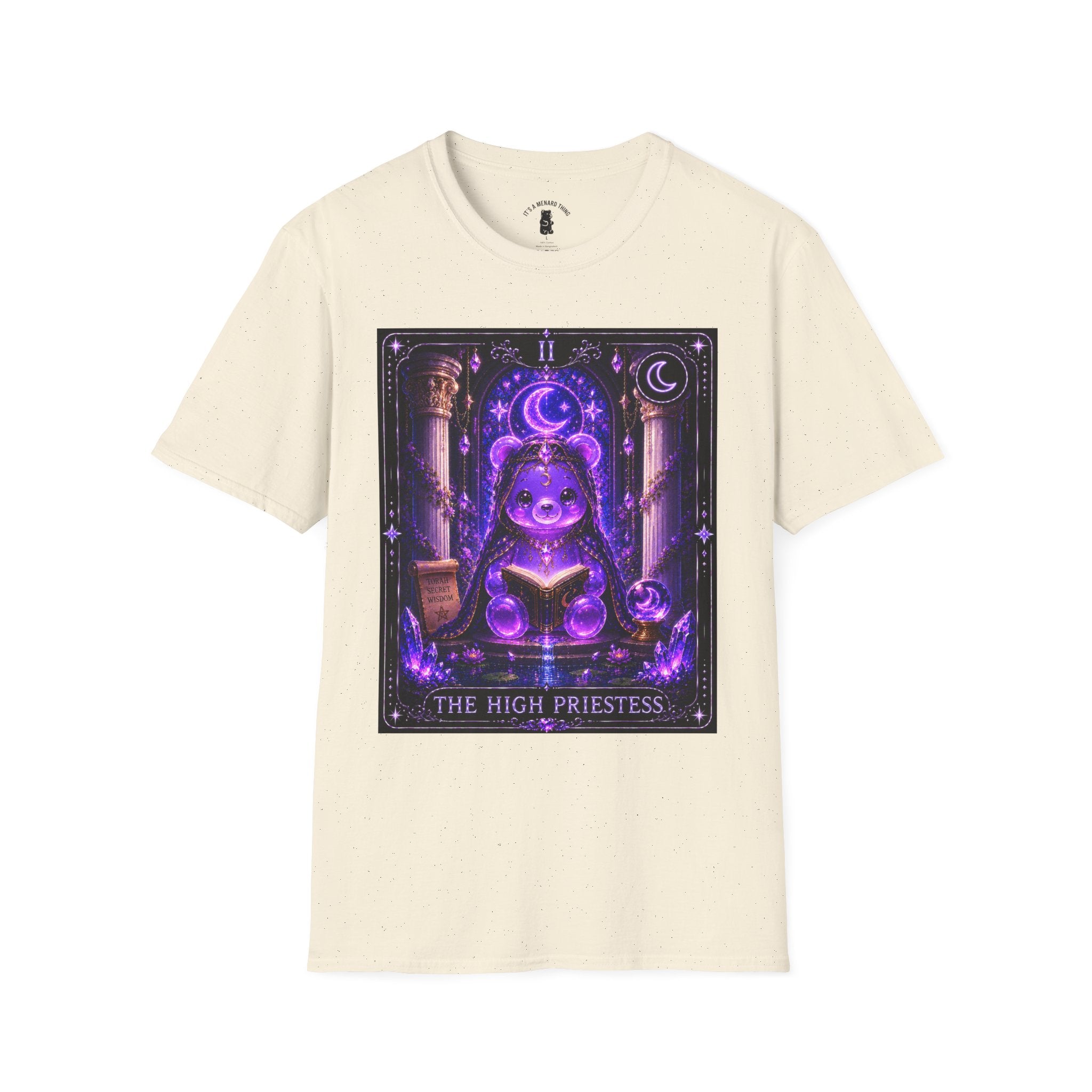 The High Priestess Tarot Mystical Oozy Bear Special Addition- Graphic Shirt
