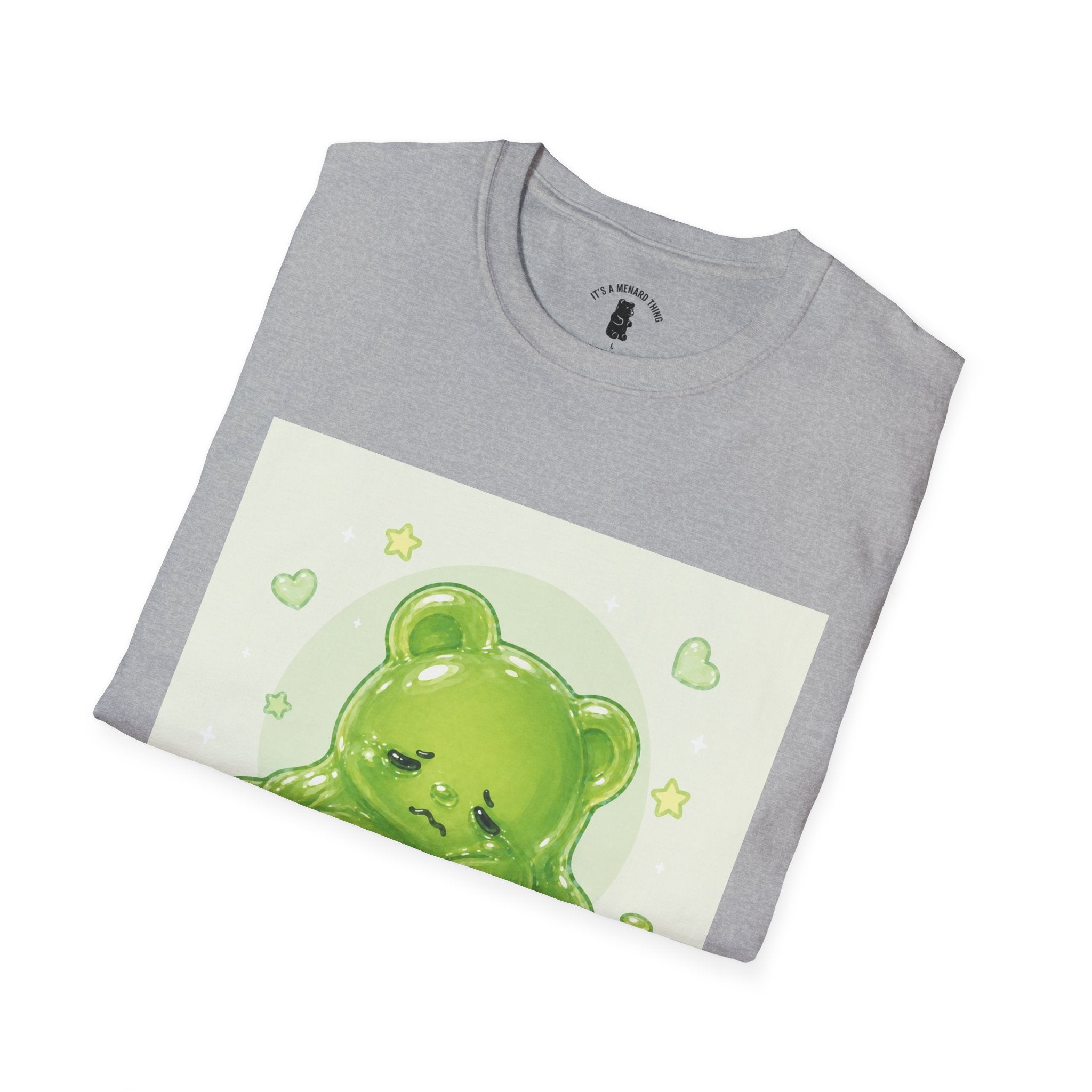 "I Tried." Green Gooey Gummy Bear- Graphic Tee