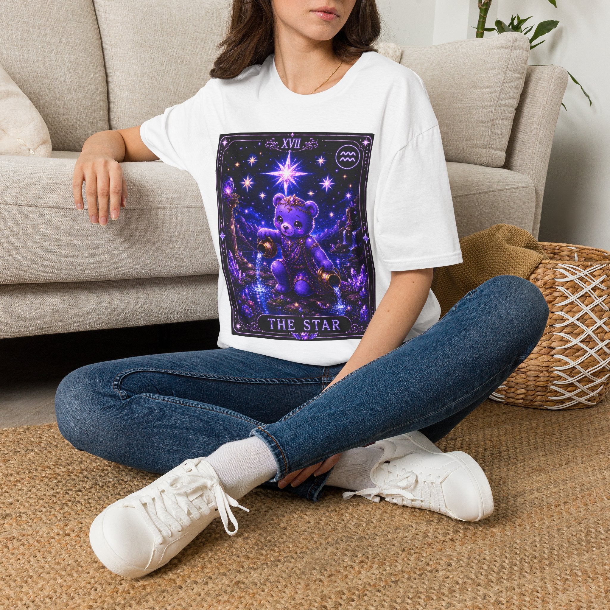 The Star Tarot Cosmic Night Oozy Bear Gummy Special Addition- Graphic Shirt