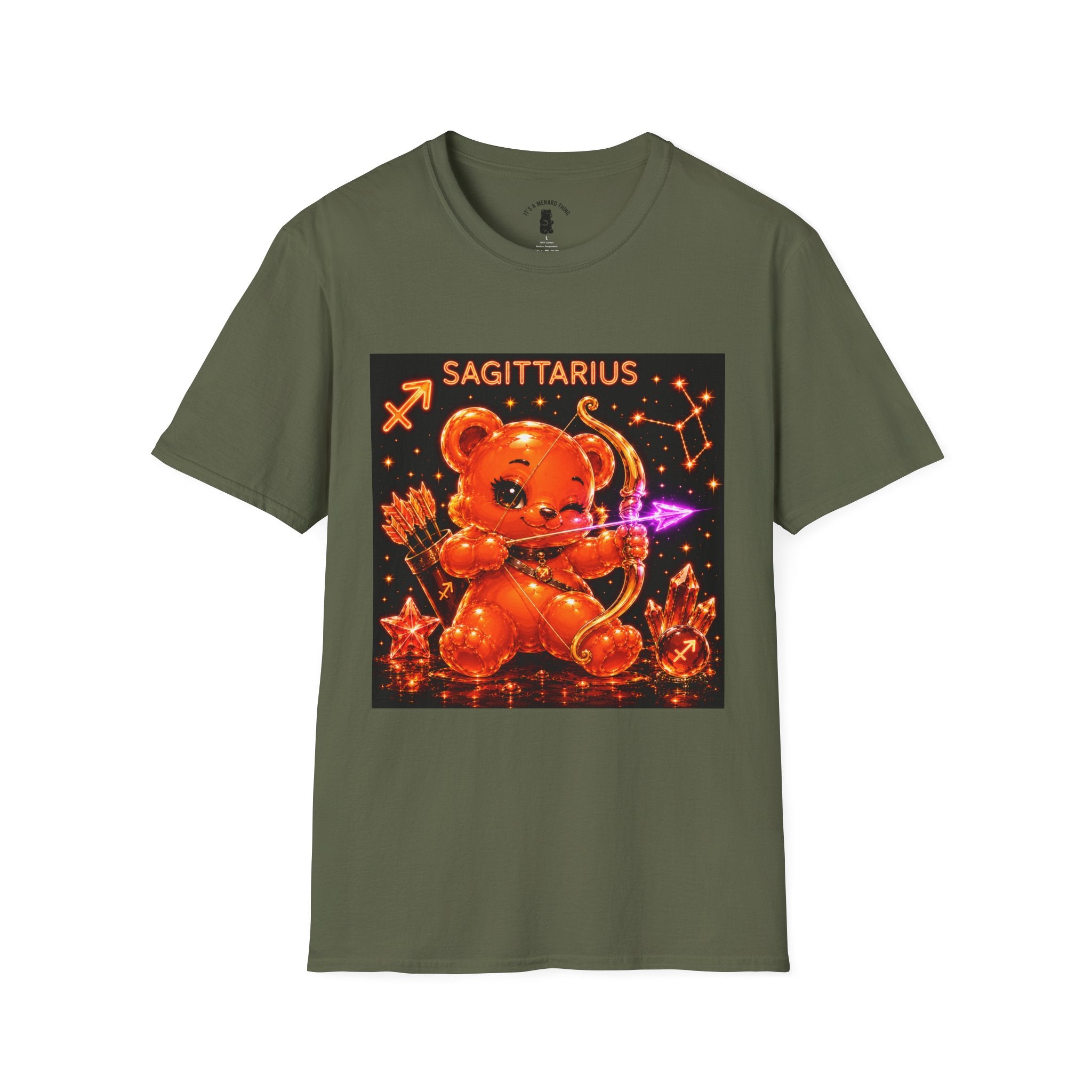Sagittarius Zodiac Constellation Oozy Bear Special- Graphic Shirt