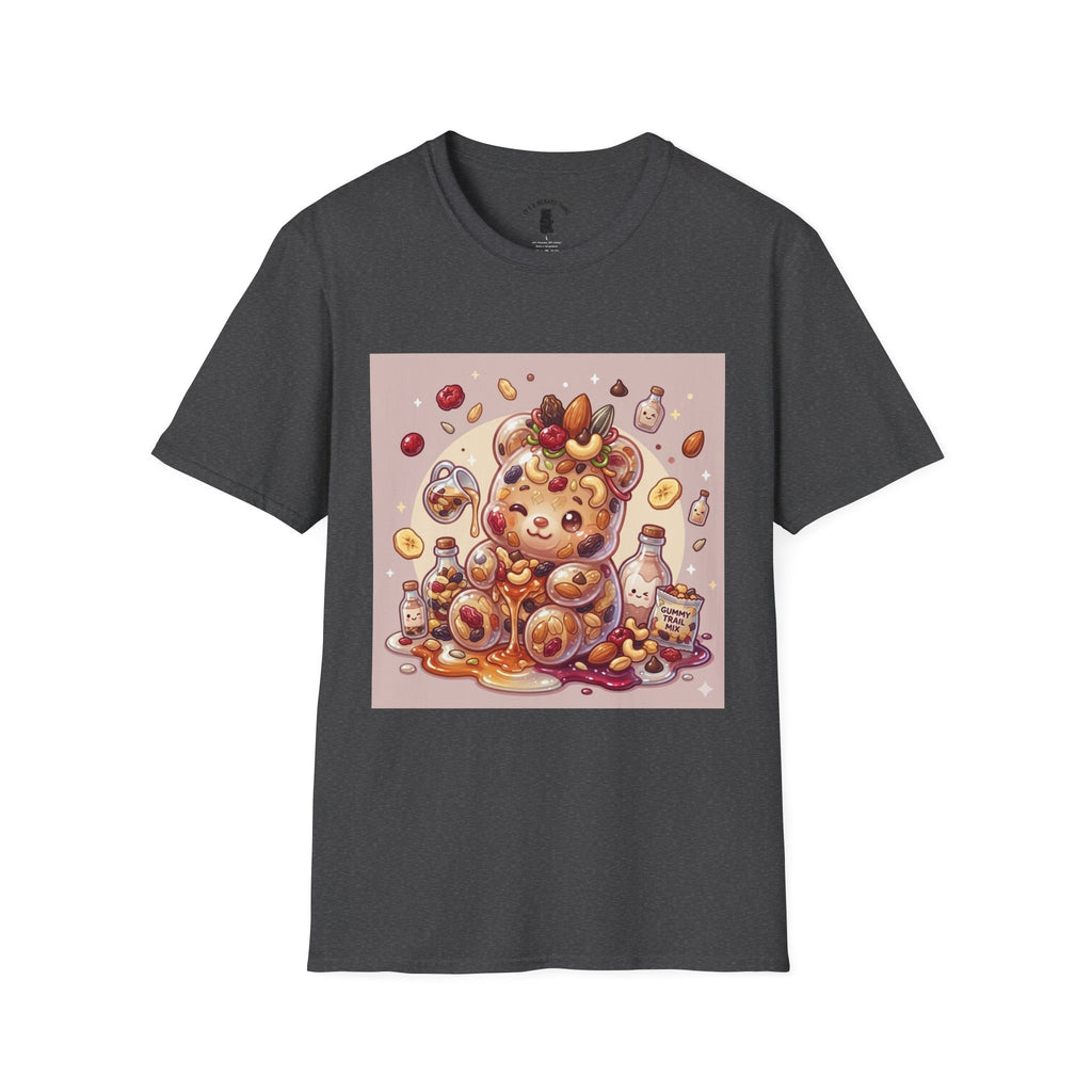 Gimme Some Trail Mix, Exotic Gooey Gummy Bear— Cute Cartoon T-Shirt
