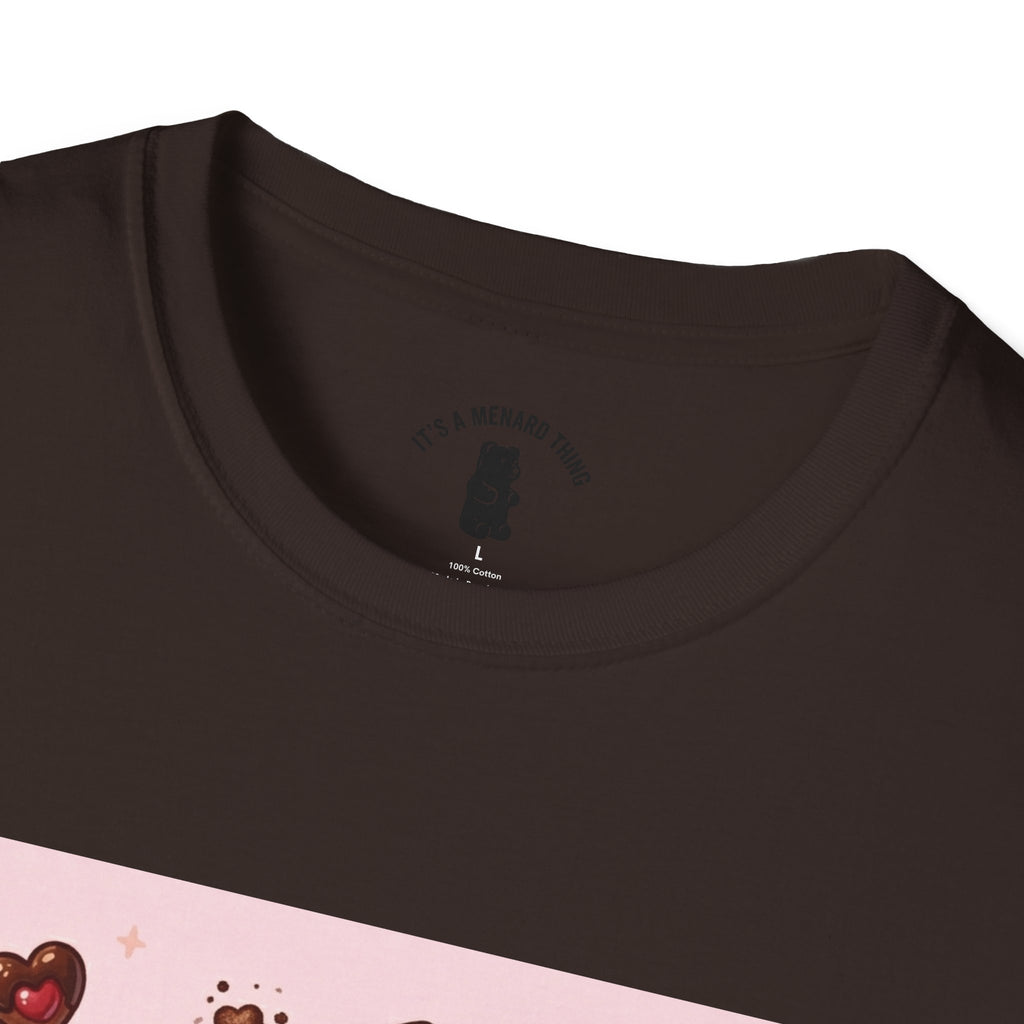 Chocolate Molten Lava Cake Gooey Gummy Bear — Cute Graphic Tee