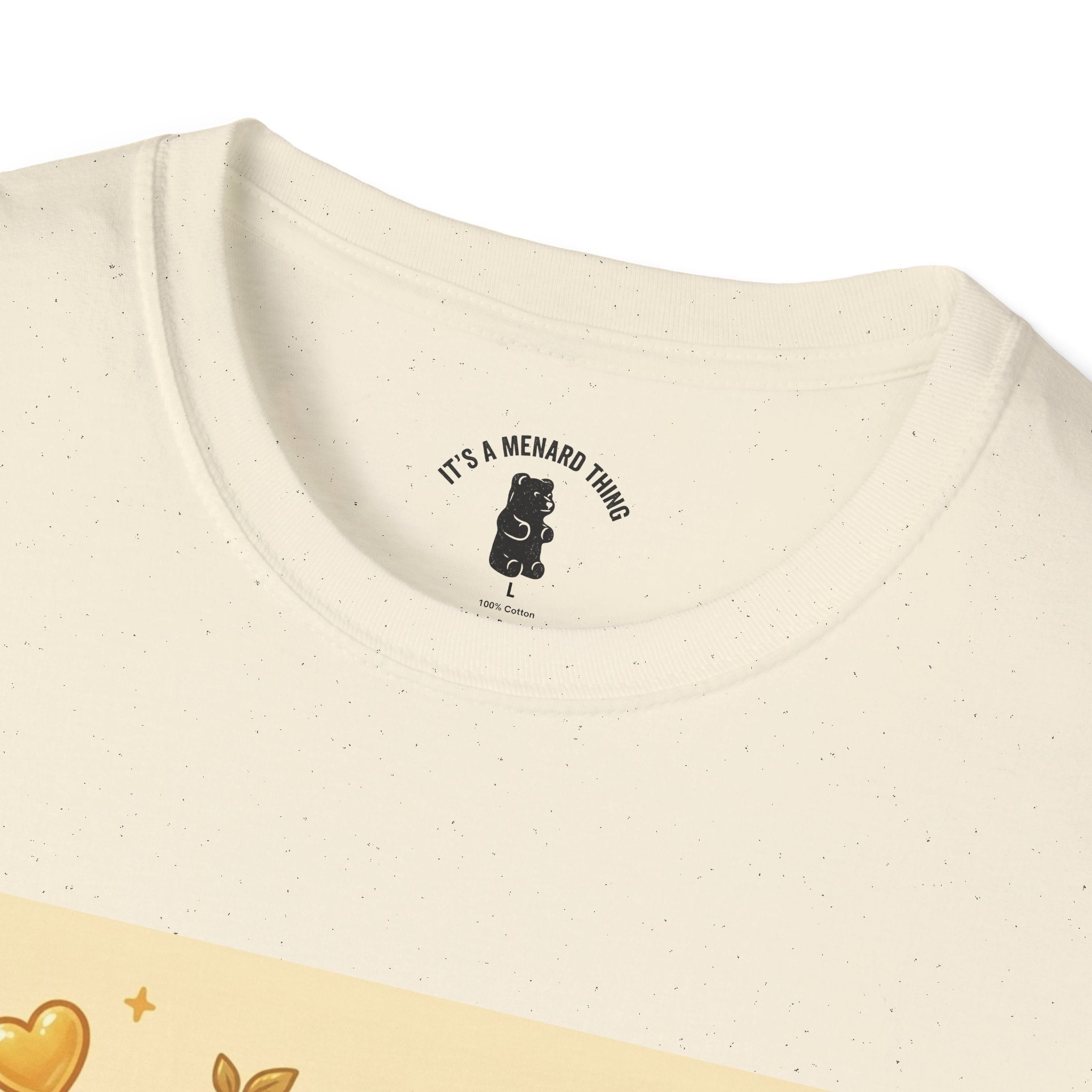 Honey Iced Tea on a Hot Day, Gooey Gummy Bear Tee — Cute Graphic T-Shirt