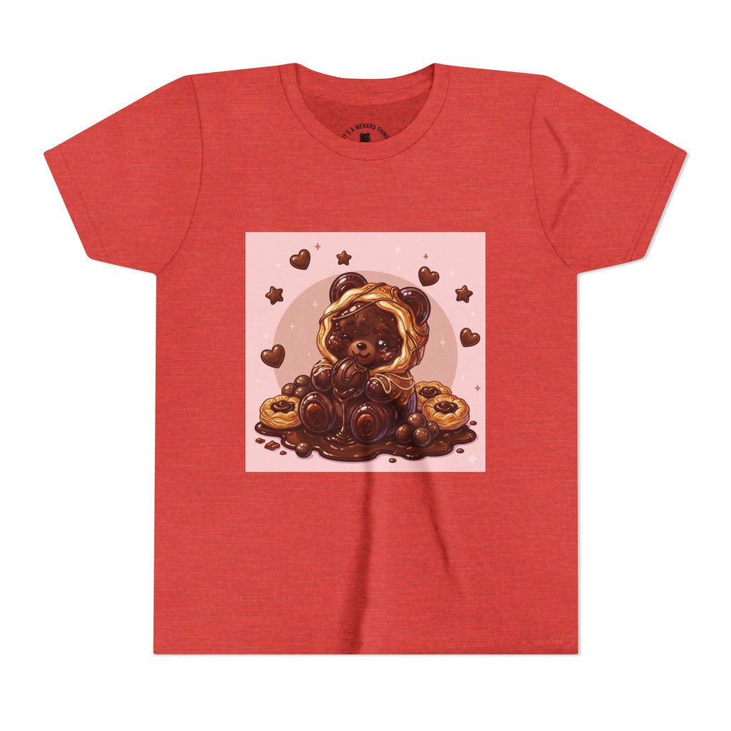 Chocolate Danish Gooey Gummy Bear Cute Kids Shirt