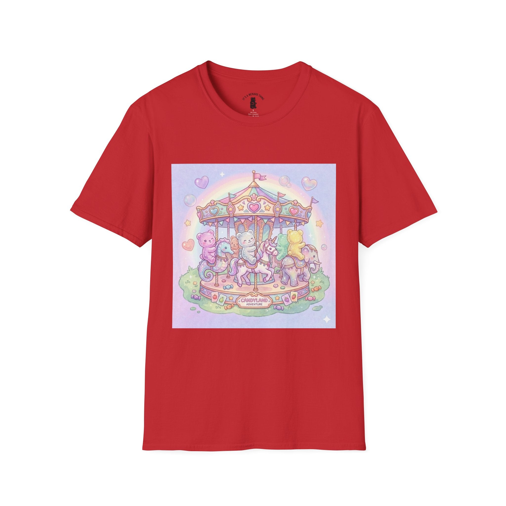 Riding the Fair Carousel, Gooey Gummy Friends — Cute Fairground Design