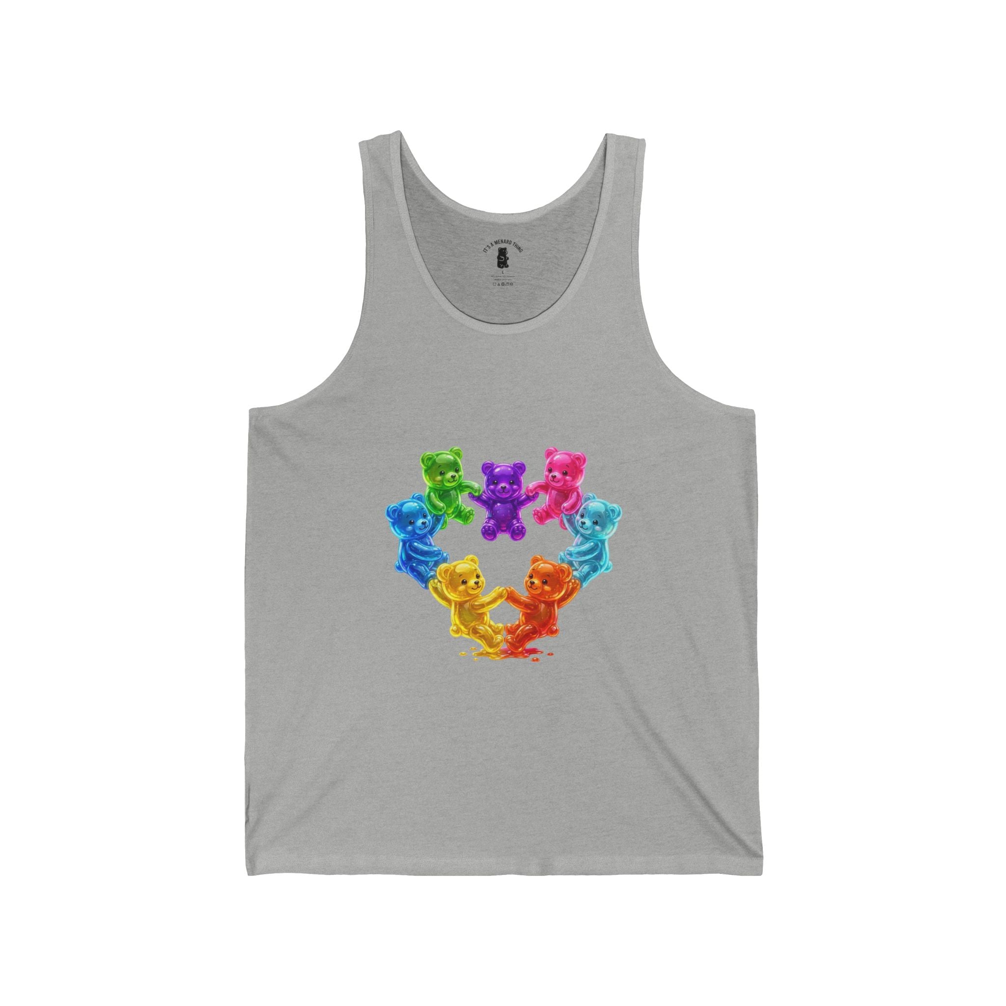 Rainbow Friends, Neon Oozy Bears Special Addition- Graphic Tank Top