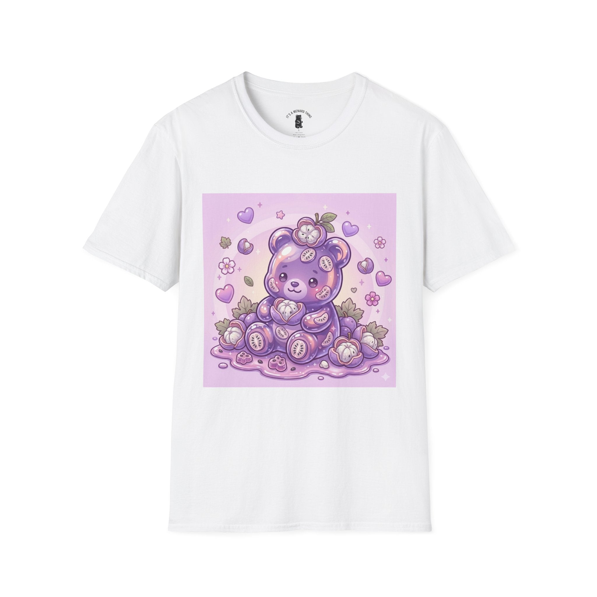 Wild Akebi Exotic Fruit, Oozy Gummy Bear Friend- Kawaii Graphic Shirt