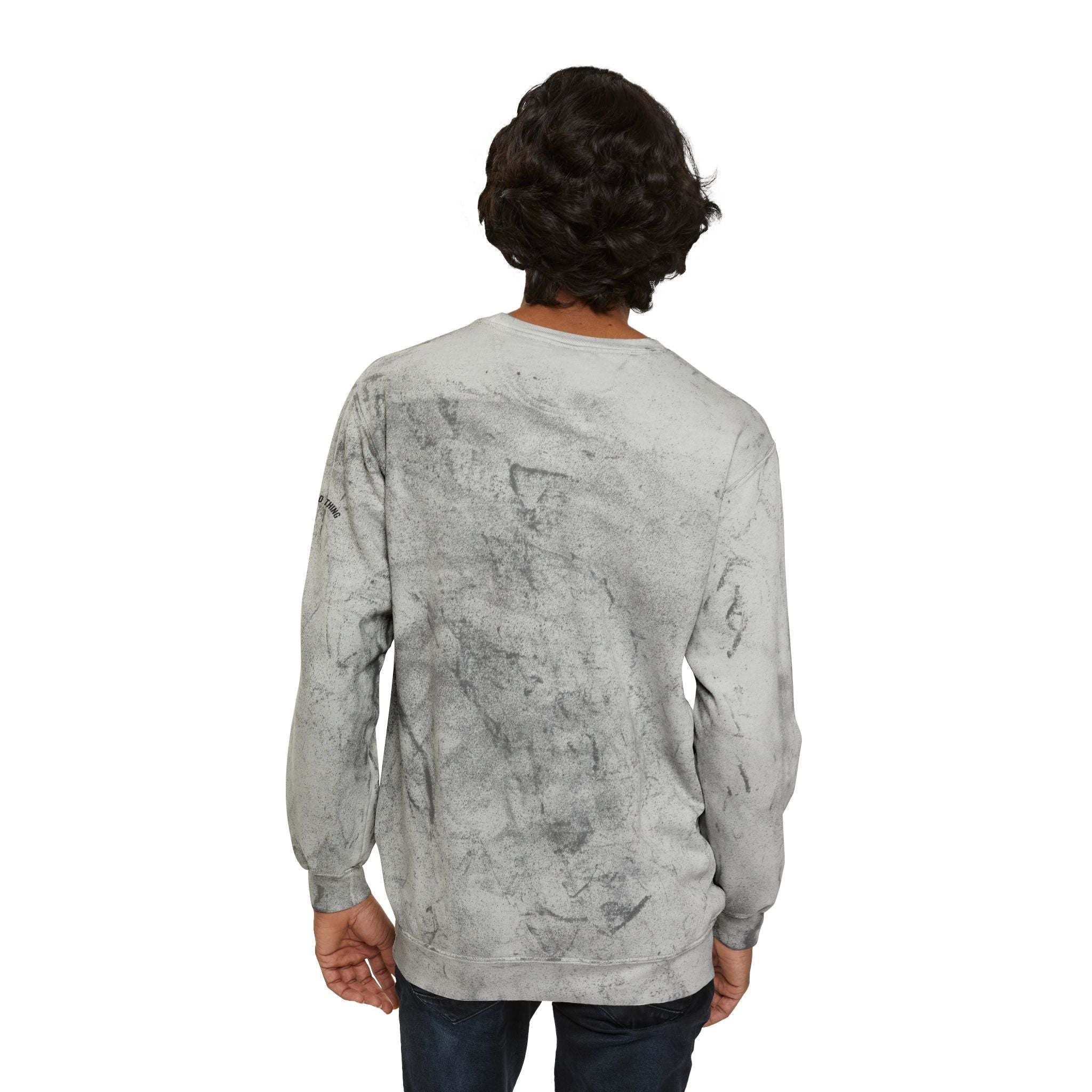 Special Orange Drippy Mushroom, Golden Gooey Gummy Bear — Cute Graphic Sweatshirt