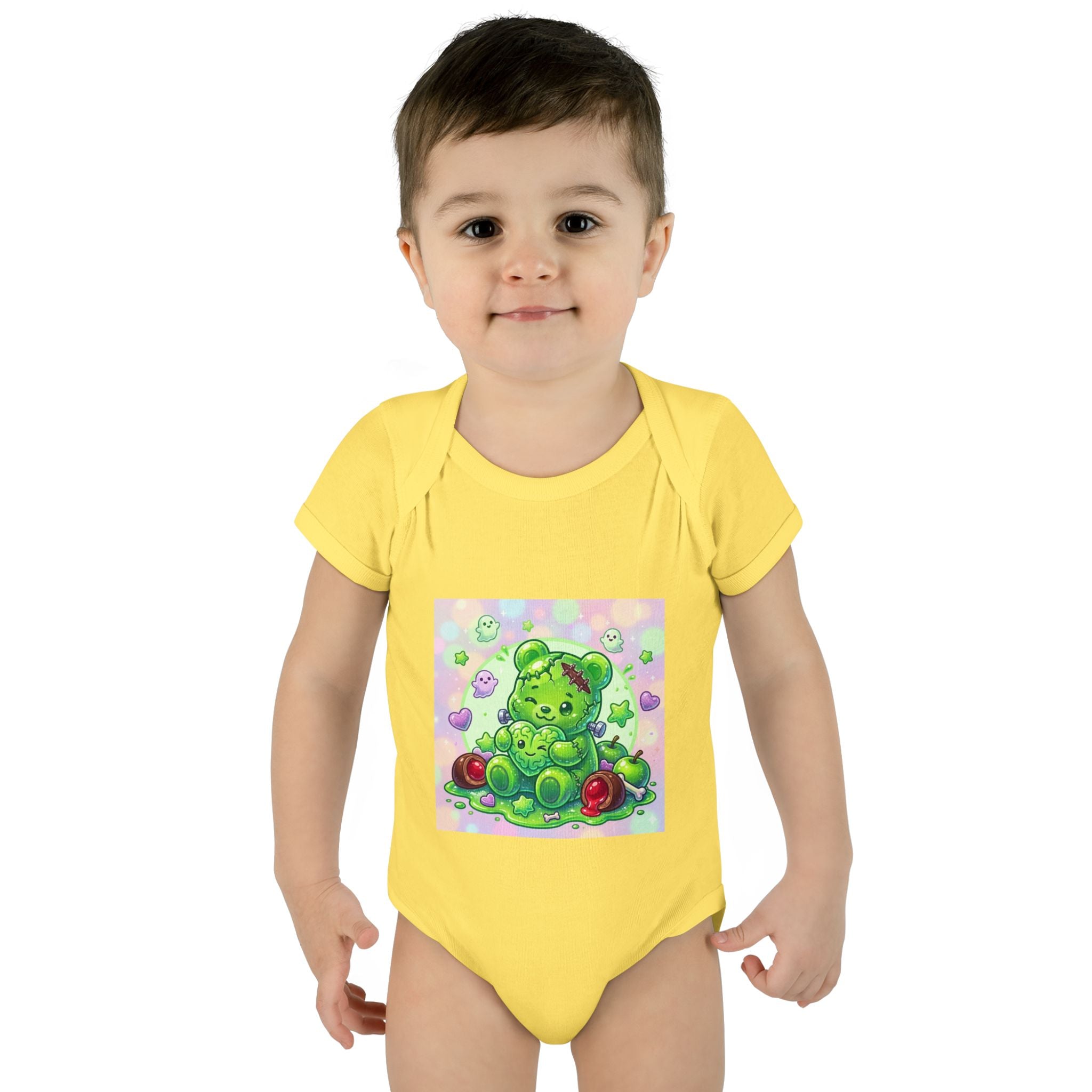 Baby Bodysuit Franken-Gooey-Gummy Stein Halloween
