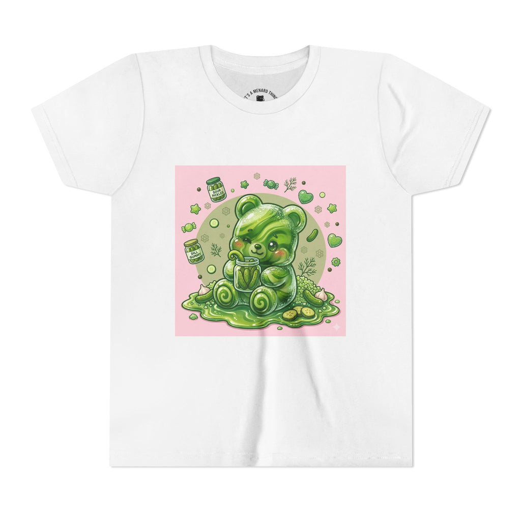 Tart Dilly Green Pickle Gooey Gummy- Graphic Youth T-Shirt
