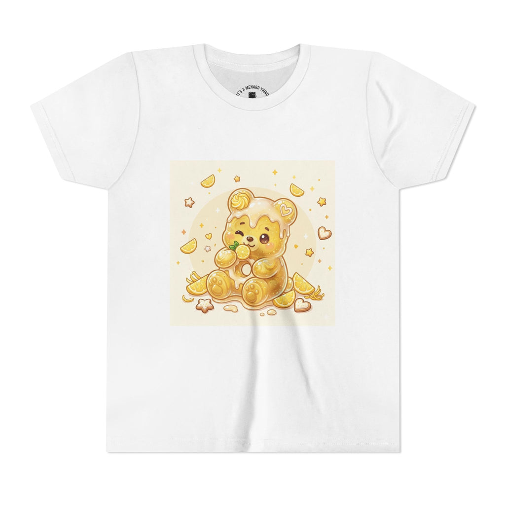 Lemon Bunt Cake Gooey Gummy bear Kids Shirt