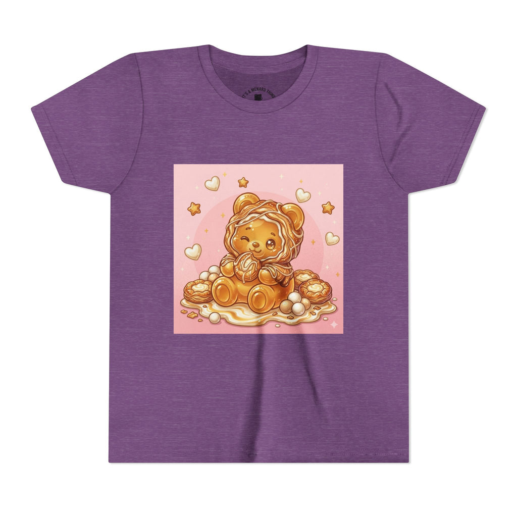 Cheese Danish Gooey Gummy Bear in Puff PJs Graphic Tee