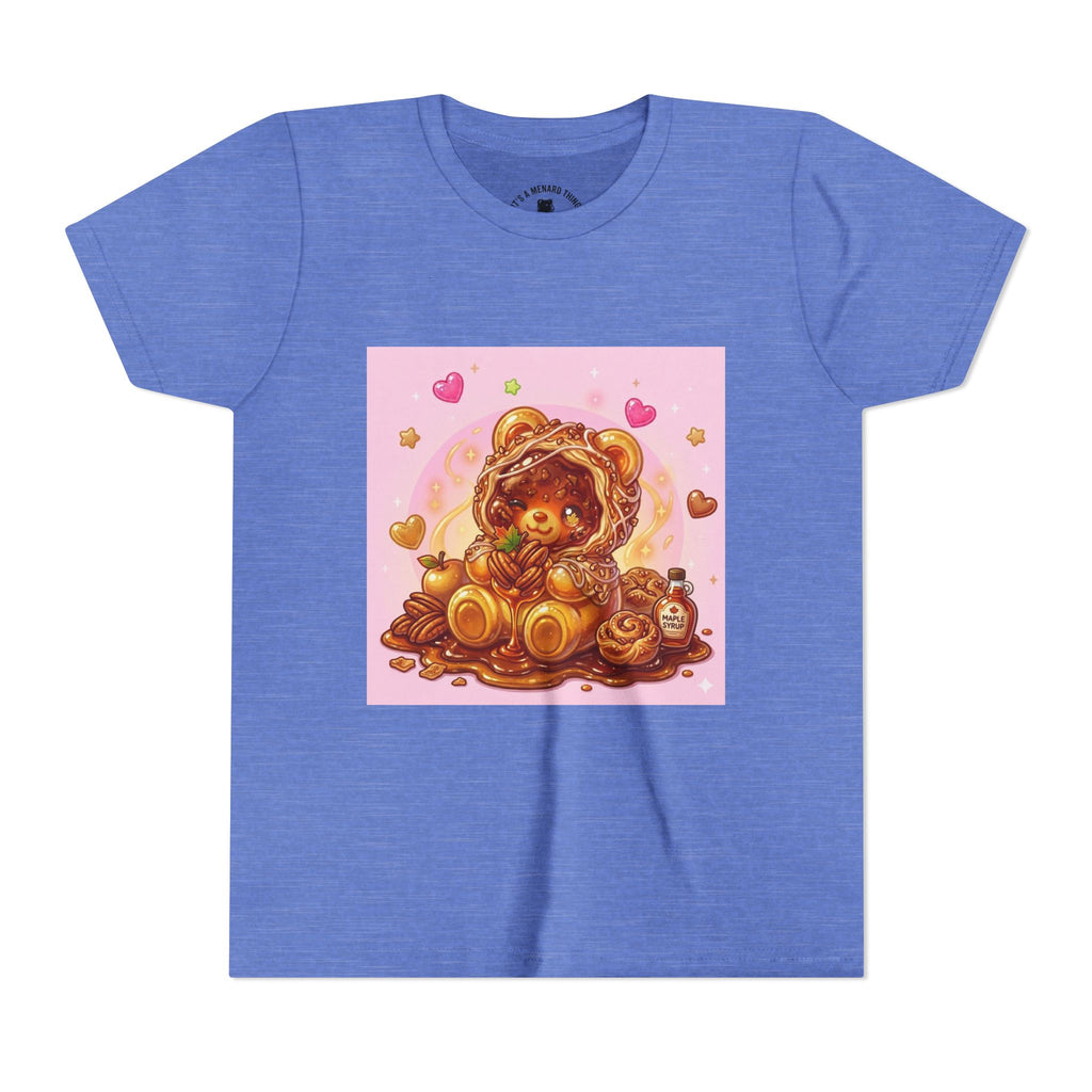 Cinnamon, Butter & Pecan Danish Gooey Gummy Bear Youth T-Shirt