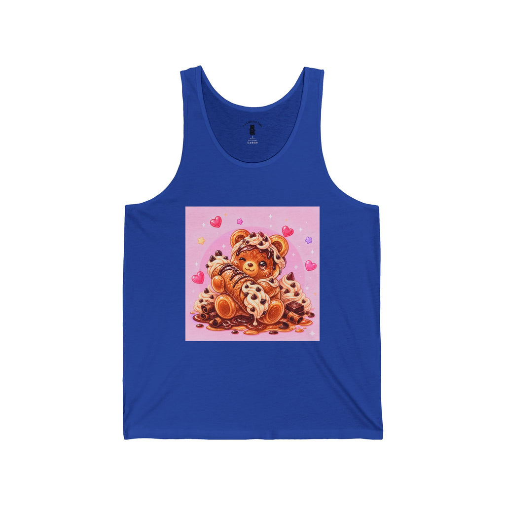 My Little Cannoli Baby, Gooey Gummy Bear- Kawaii Graphic Tank Top