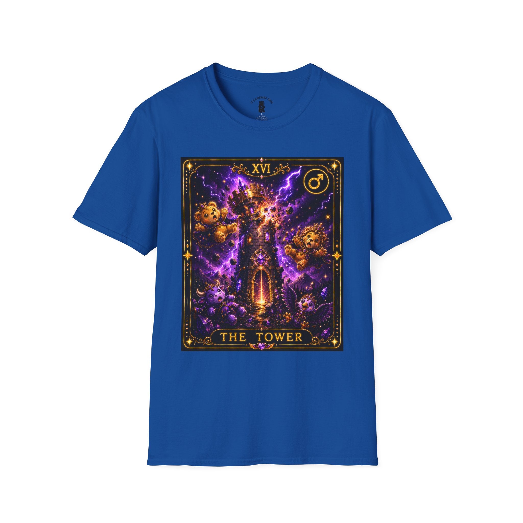 The Tower Tarot Card Oozy Bear Friends Special Addition- Graphic Shirt