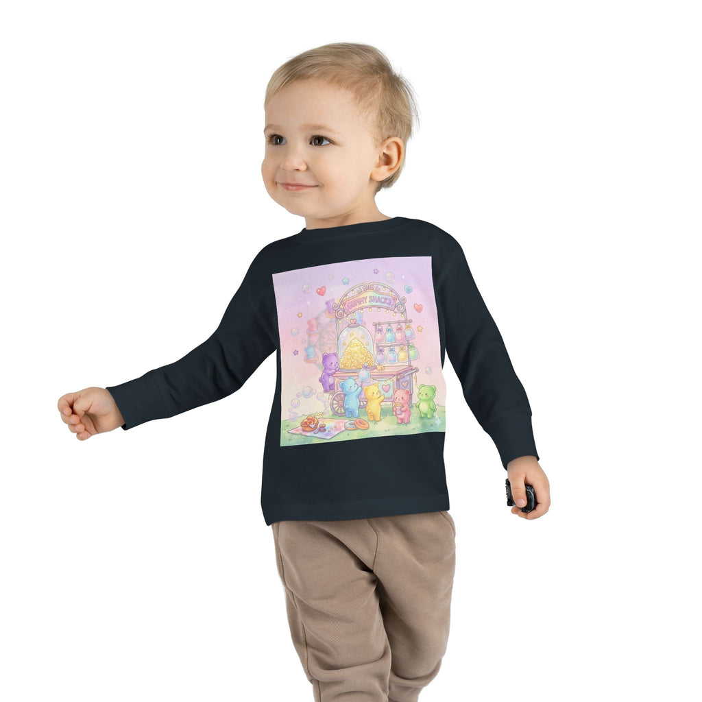 Special Candy Cart, Carnival Oozy Bear Friends- Graphic Long Sleeve Shirt