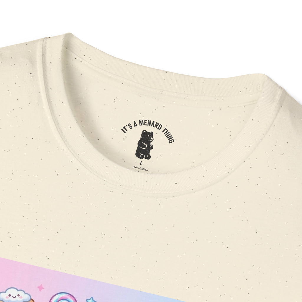 Cotton Candy Gooey Gummy Bear — Kawaii Graphic T-Shirt