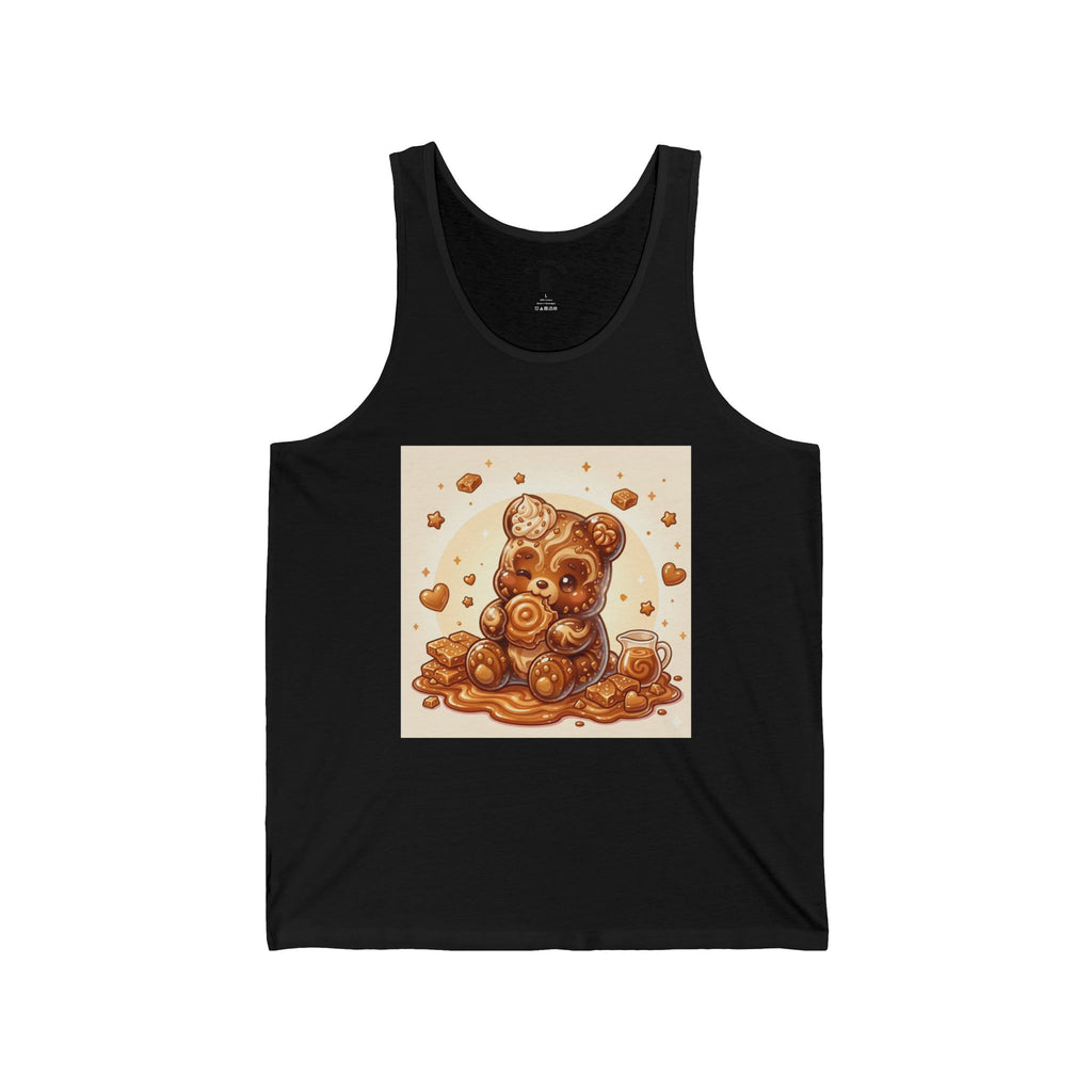 Cinnamon Coffee Cake, Gooey Gummy Bear— Cute Graphic Tank Top