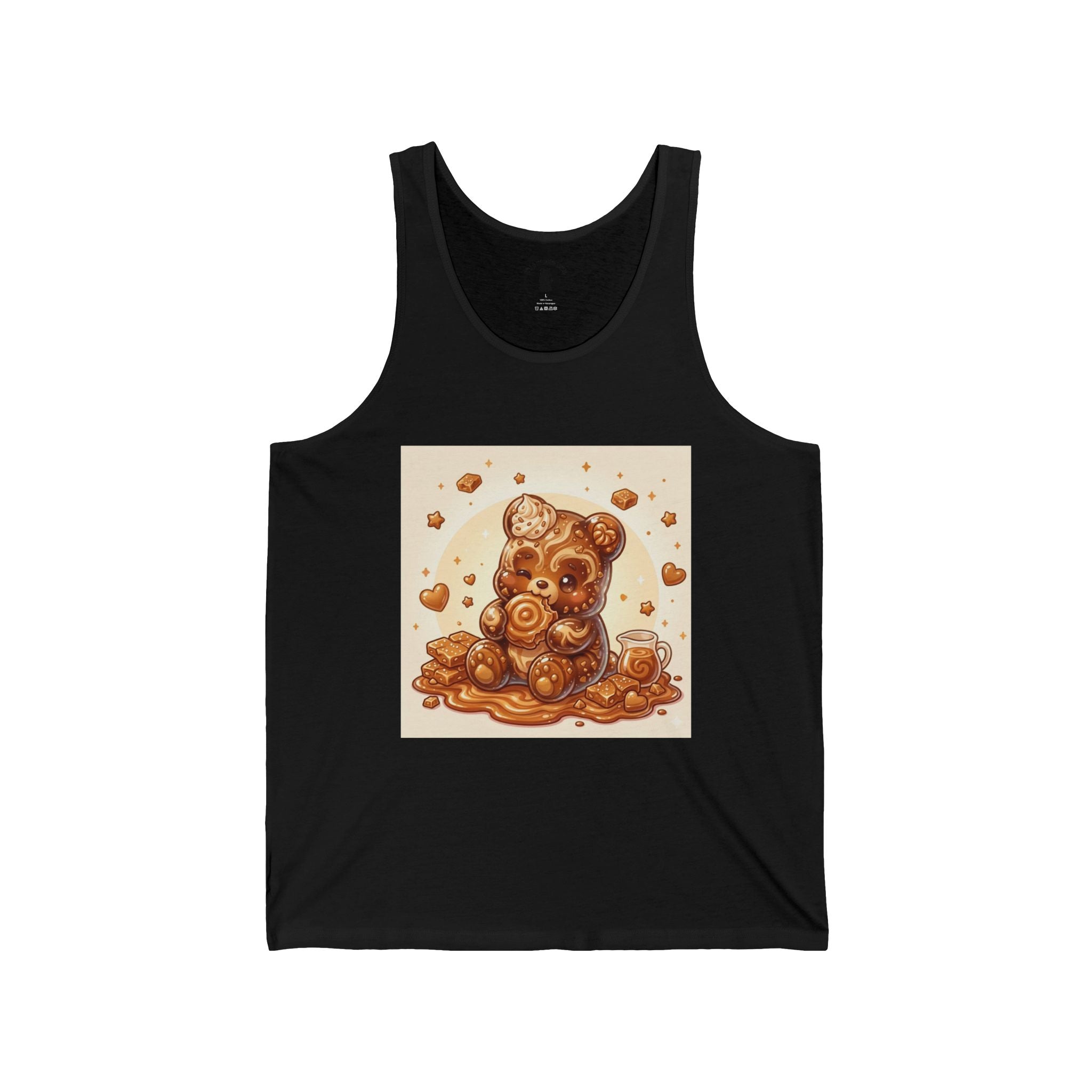 Cinnamon Coffee Cake, Gooey Gummy Bear— Cute Graphic Tank Top