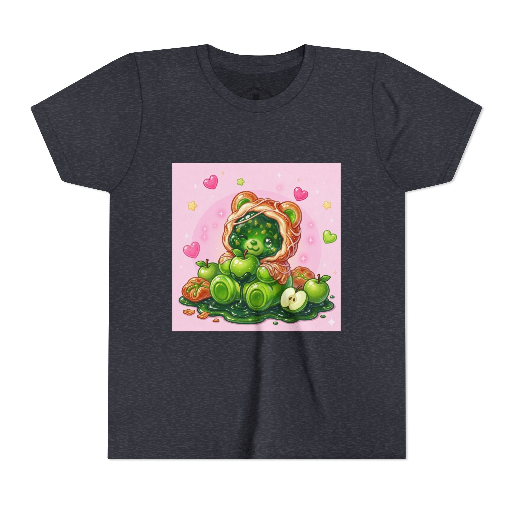 Cute Green Apple Gooey Gummy Danish Bear