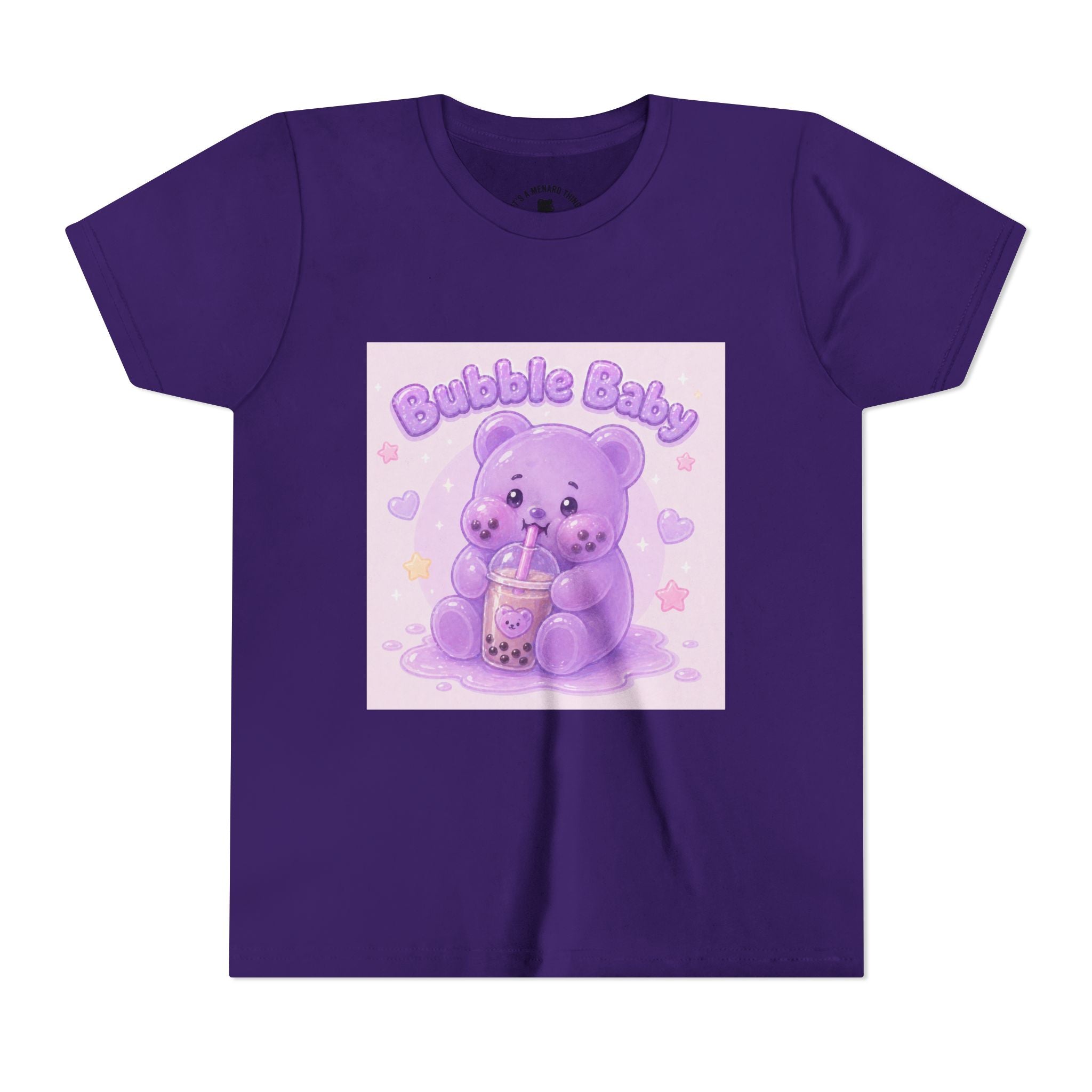 'Bubble Baby' Gooey Gummy Bear Boba Milk Tea Graphic