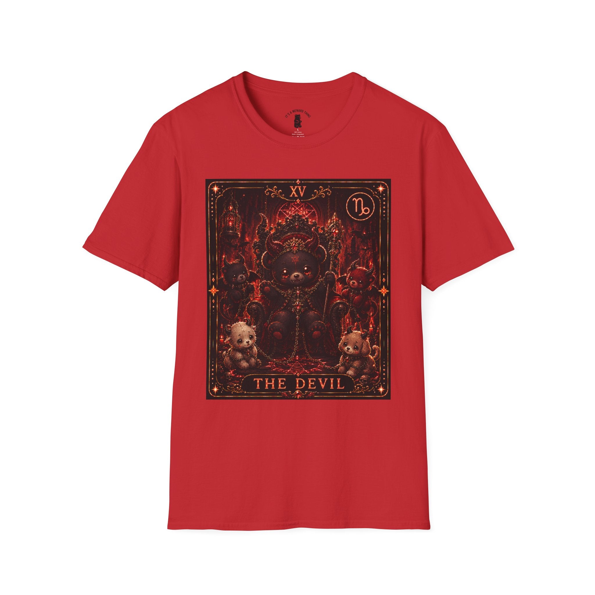 The Devil Tarot Card Oozy Bear Friend Special Addition- Graphic Shirt