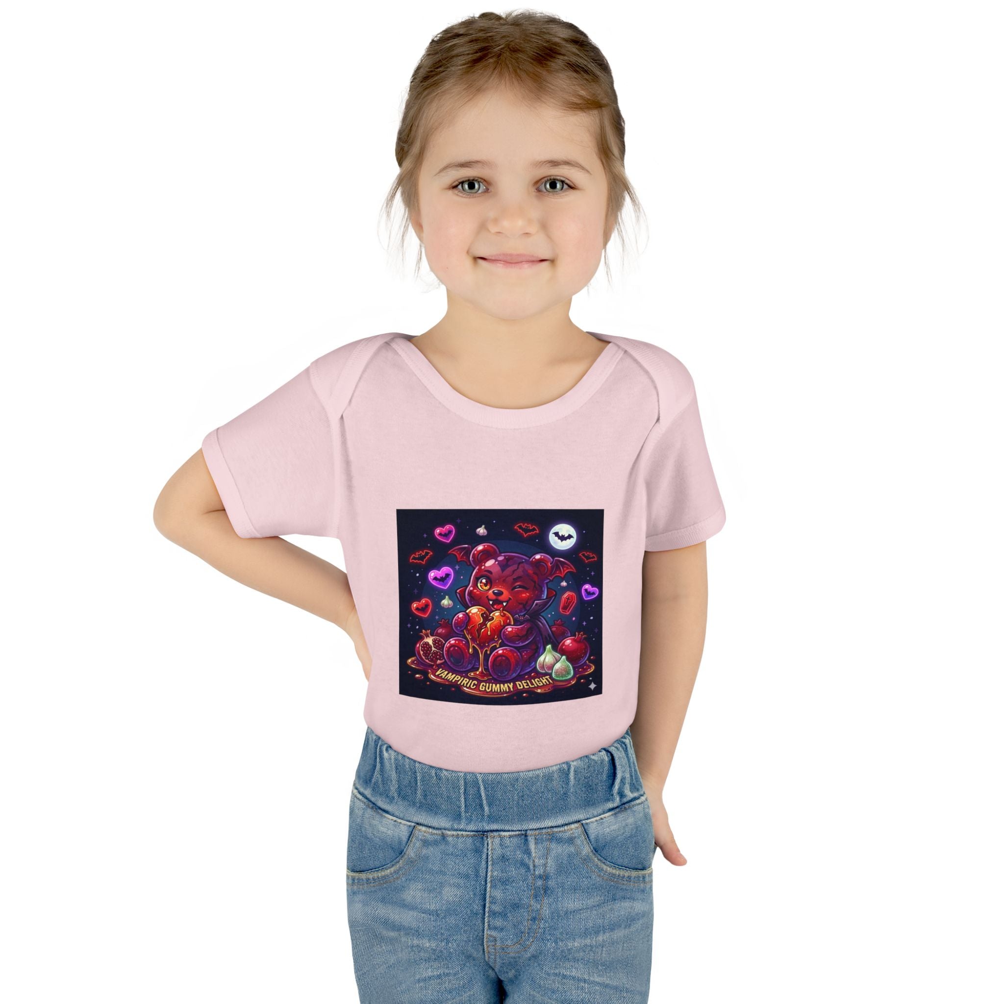 Baby Bodysuit - Cute Vampire Gooey Gummy Bear