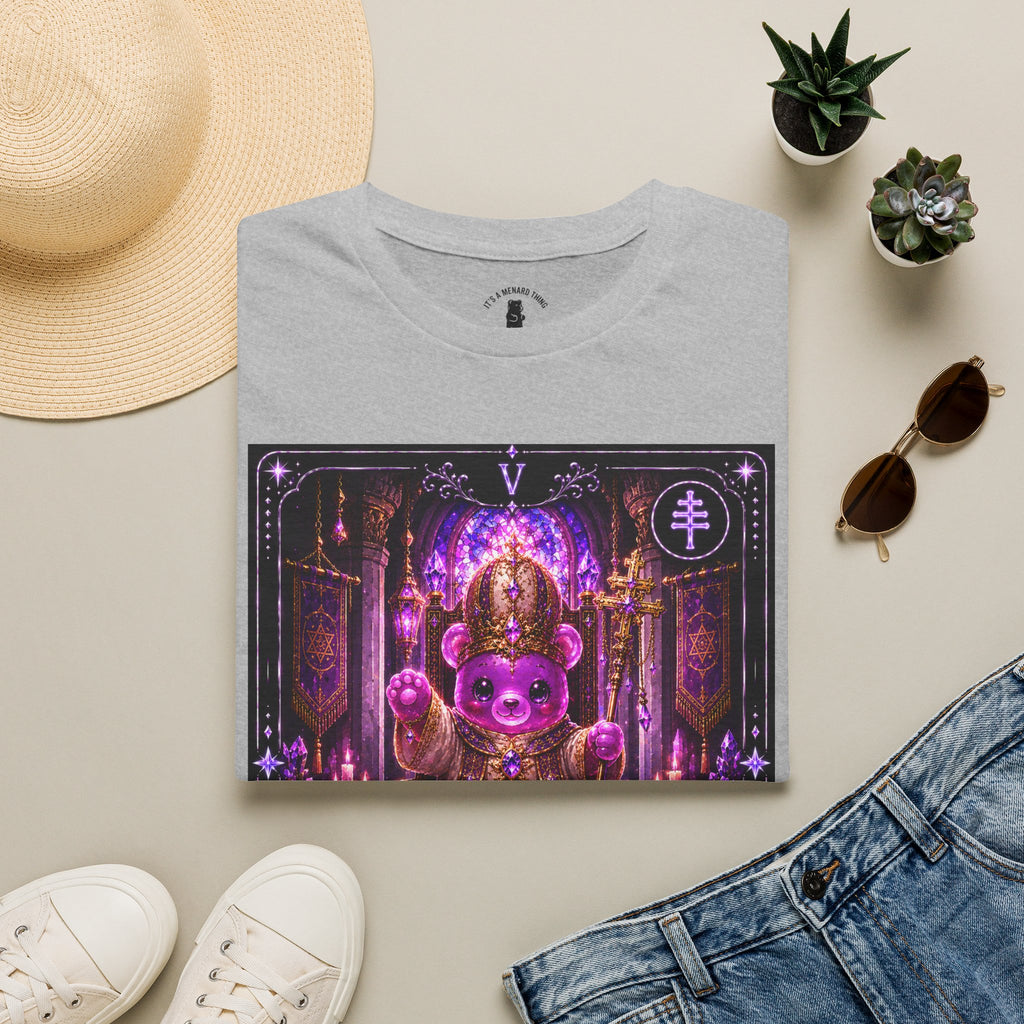 The Hierophant Tarot Mystic Oozy Bear Friend Special Addition- Graphic Shirt