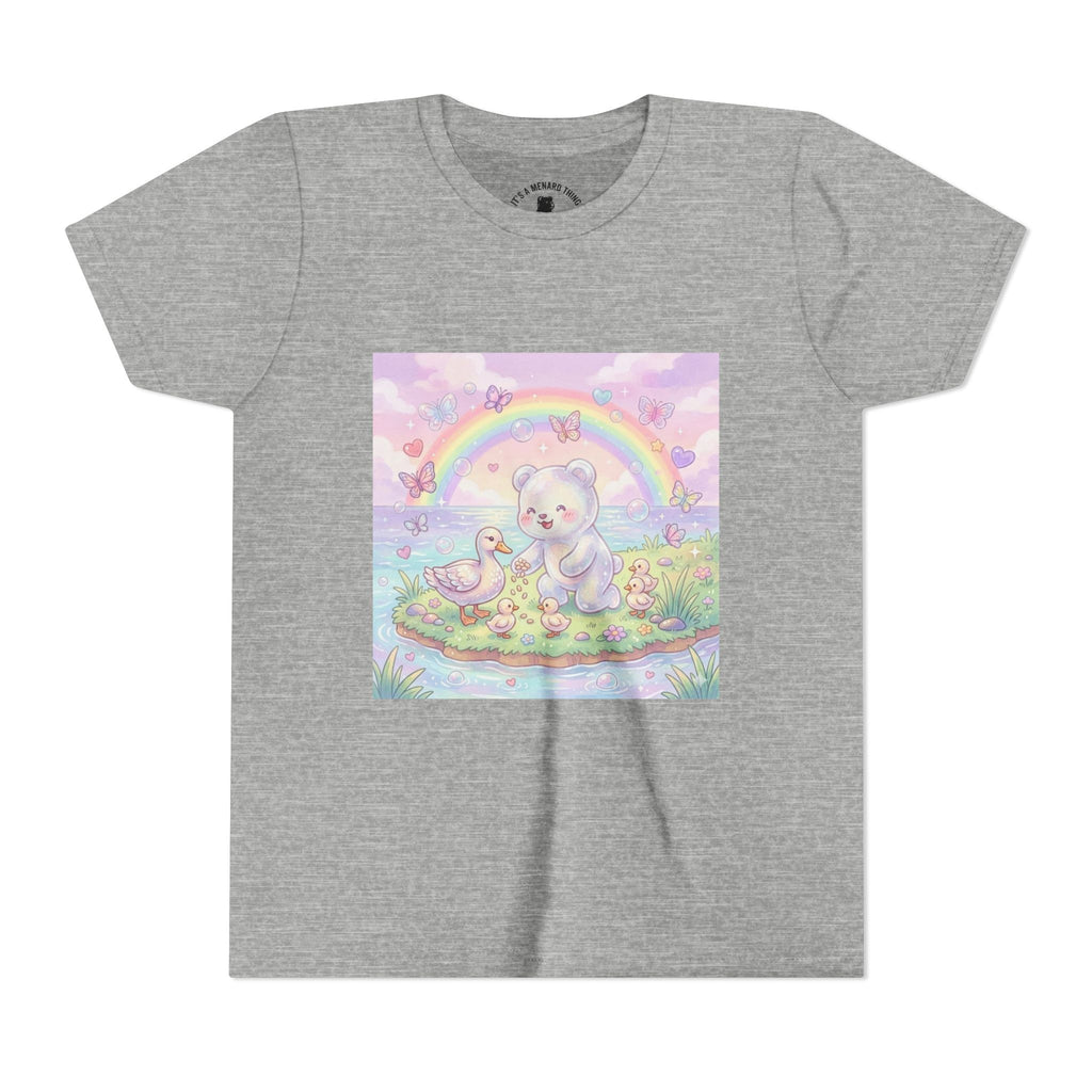 Duck Feeding, Gooey Gummy Friend- Graphic T-Shirt