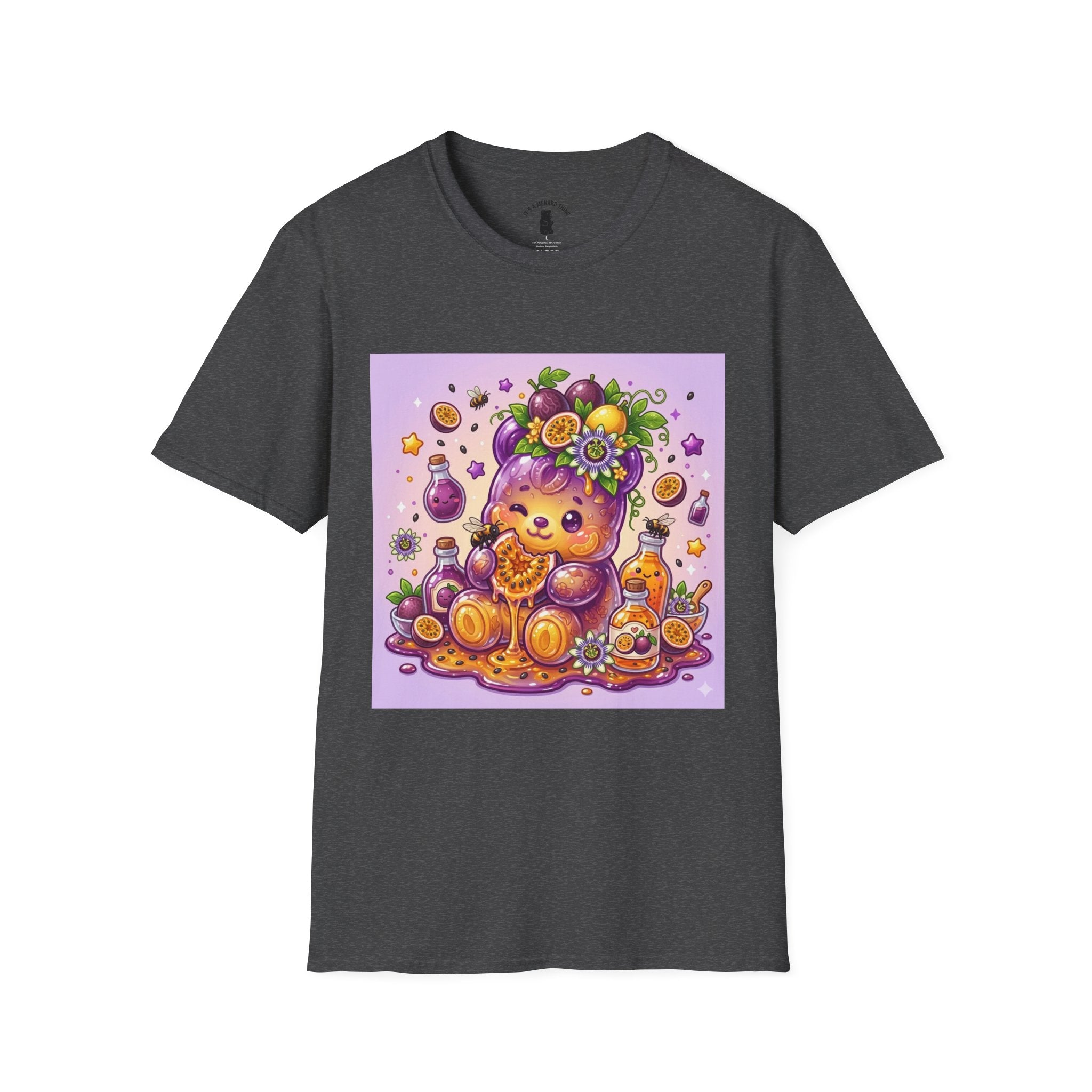 Passion Fruit, Exotic Gooey Gummy Bear— Cute Graphic T-Shirts