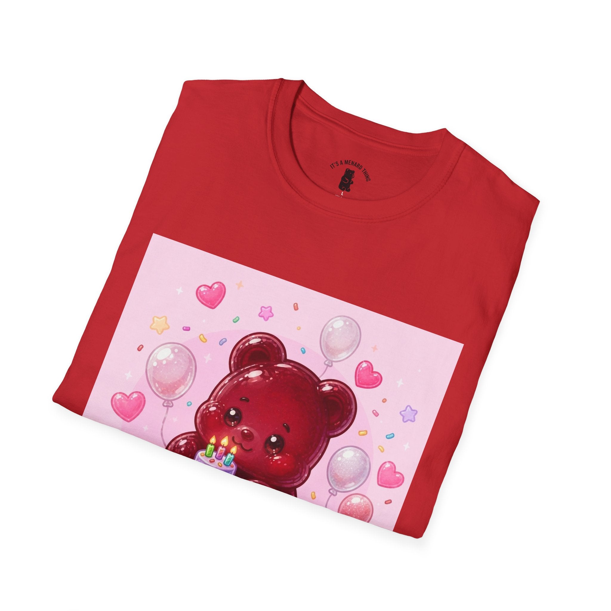 Kawaii Gummy Bear Birthday T-Shirt