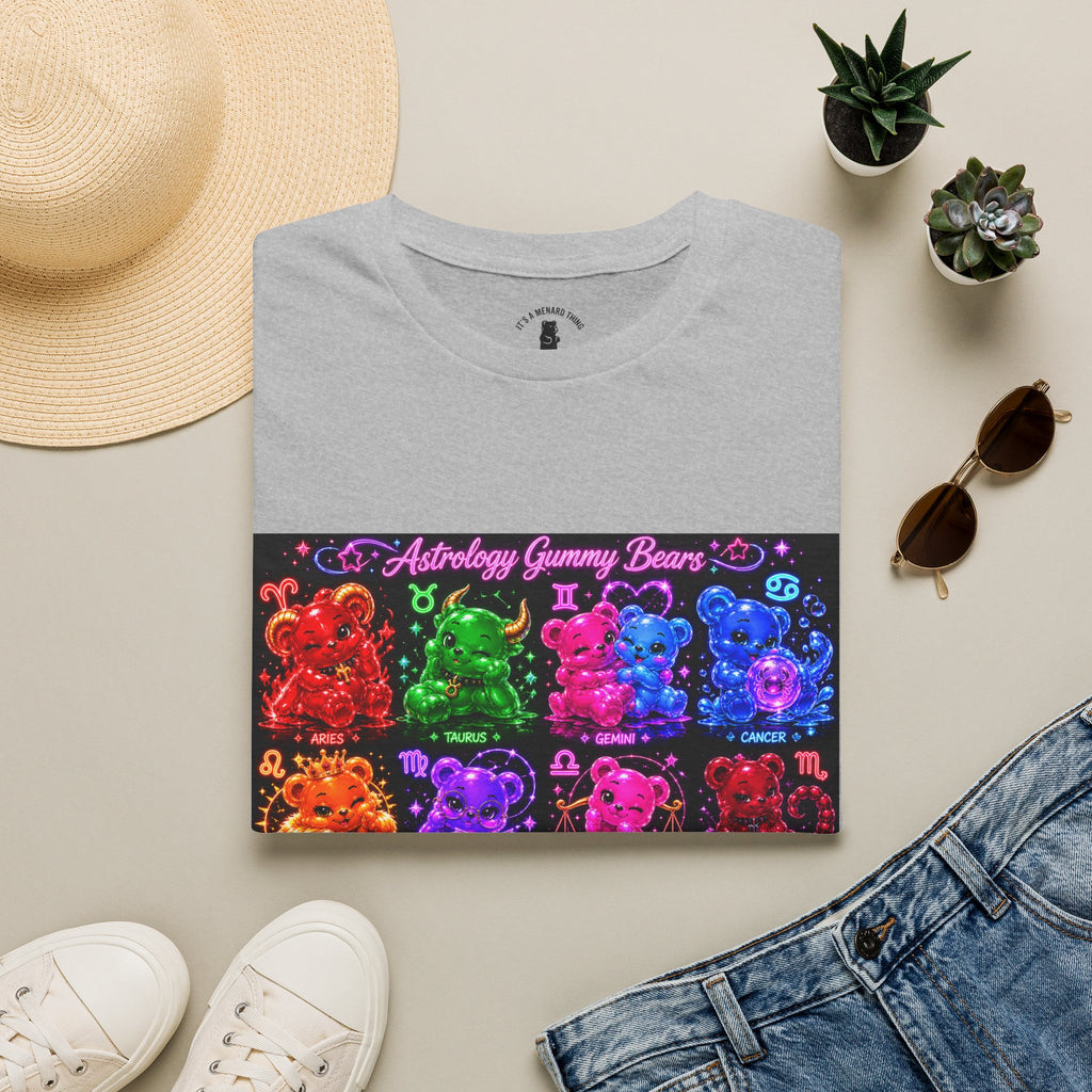 Astrology Gummy Bears Special Addition Grid — Colorful Graphic Shirt