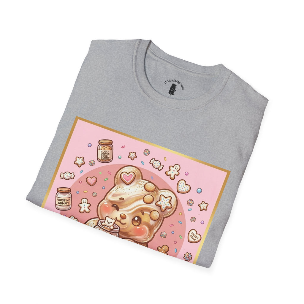 Kawaii Gooey Gummy Bear with Sugar Cookies T-Shirt