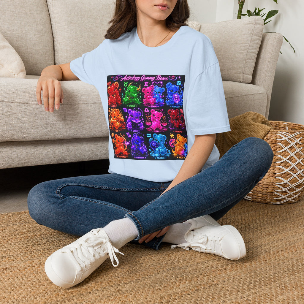 Astrology Gummy Bears Special Addition Grid — Colorful Graphic Shirt